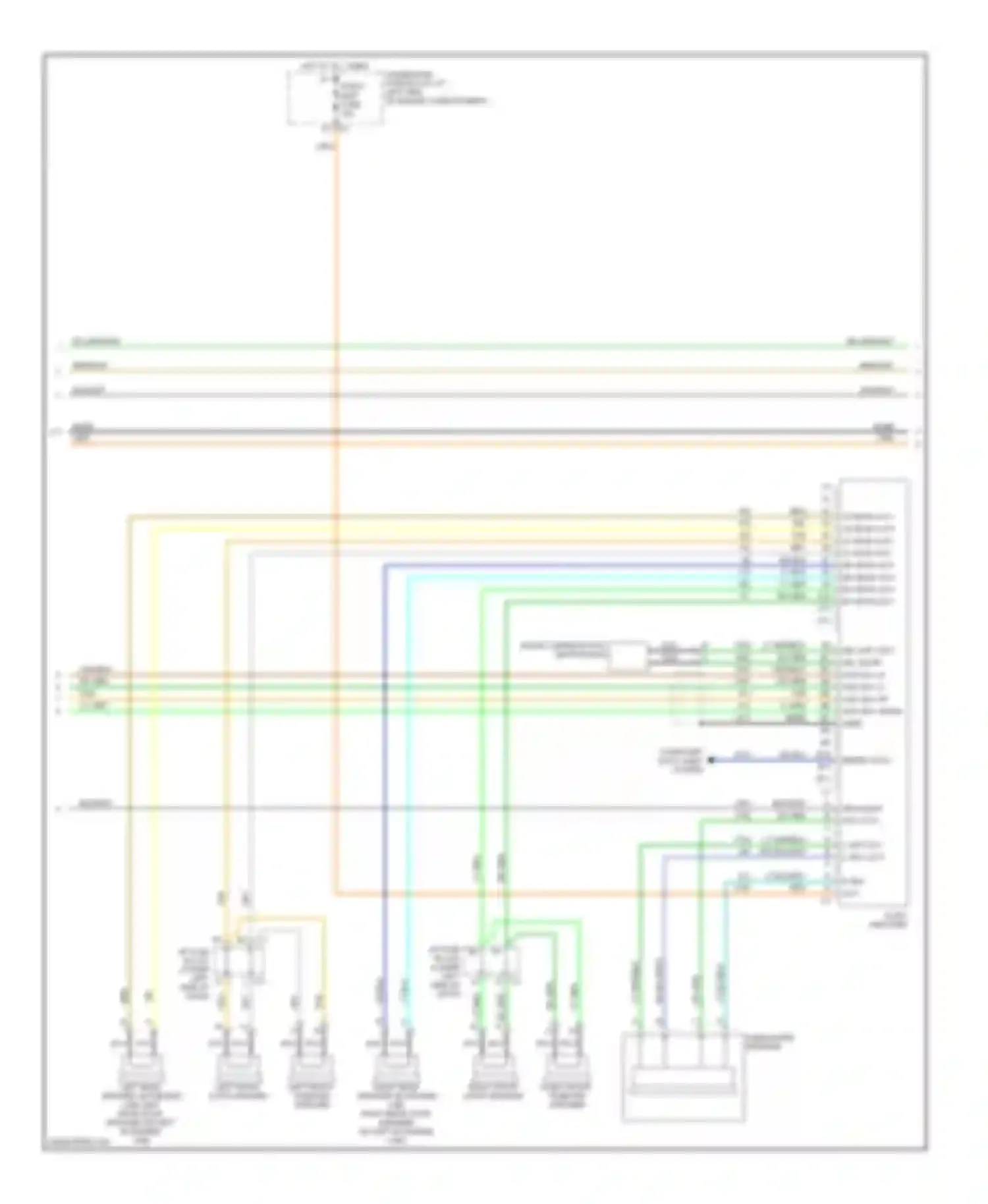 Wiring diagram ground r spk out+ for Chevrolet Silverado 2500 HD  (2002-2012) (1 of 3)