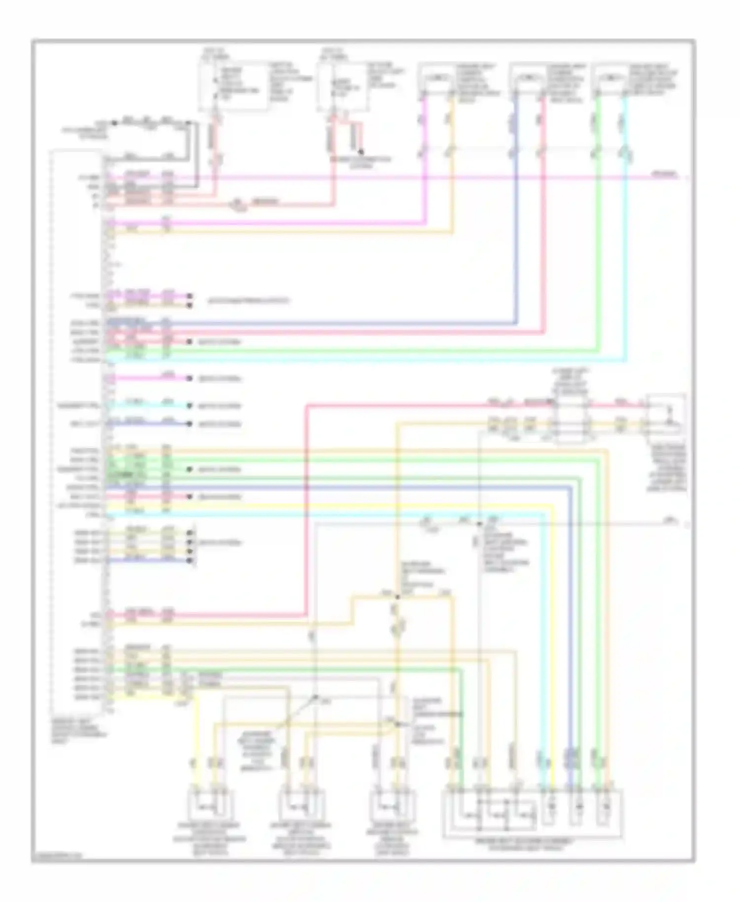 Wiring diagram i/p fuse block (left side of dash, for Chevrolet Silverado 2500 HD  (2002-2012) (20 of 121)