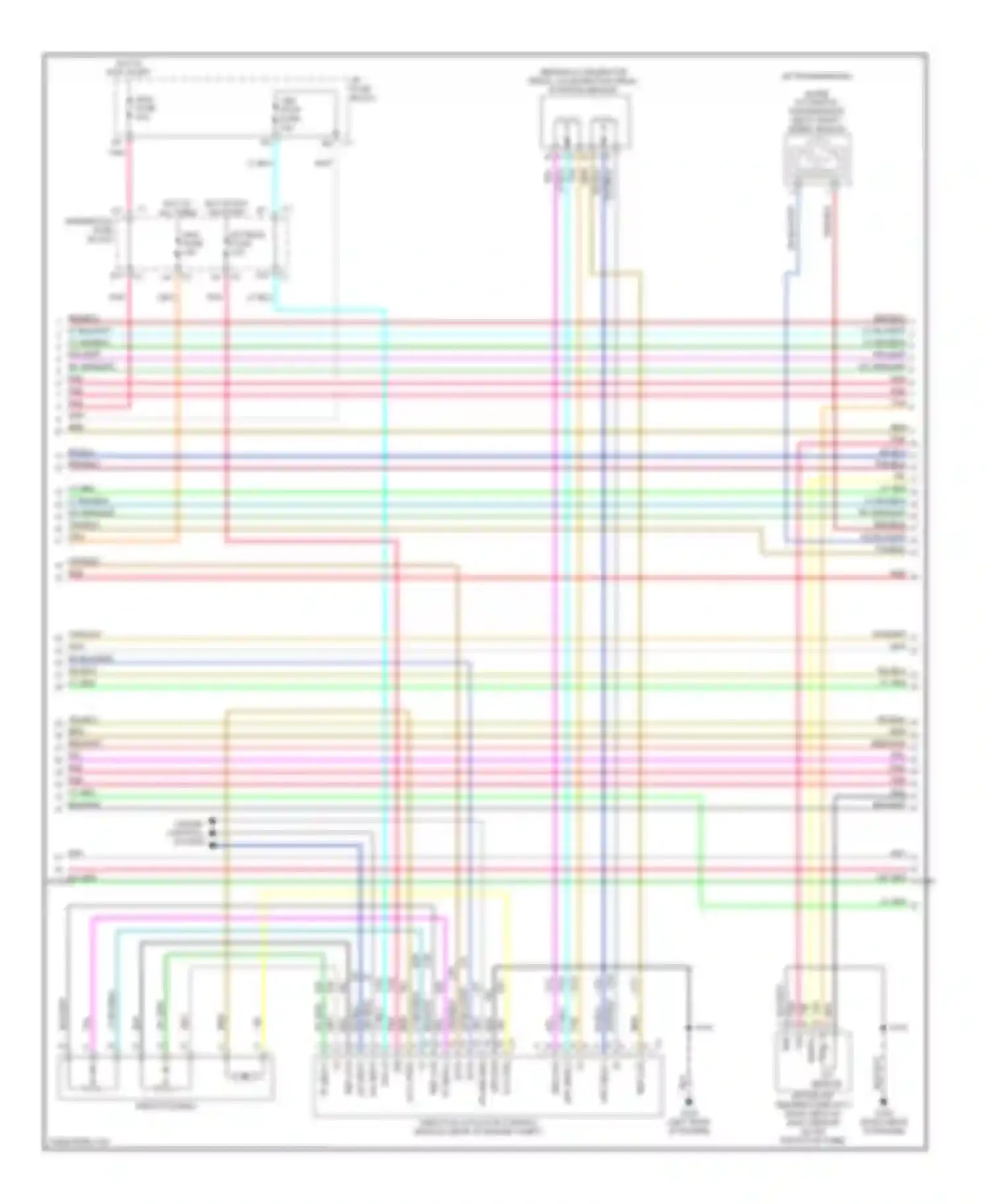 Wiring diagram i/p fuse block for Chevrolet Silverado 2500 HD  (2002-2012) (4 of 16)