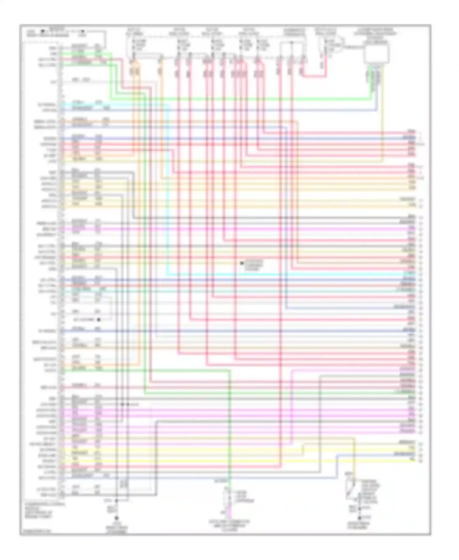 Wiring diagram mod status b+ cls 2 data for Chevrolet Silverado 2500 HD  (2002-2012) (1 of 2)
