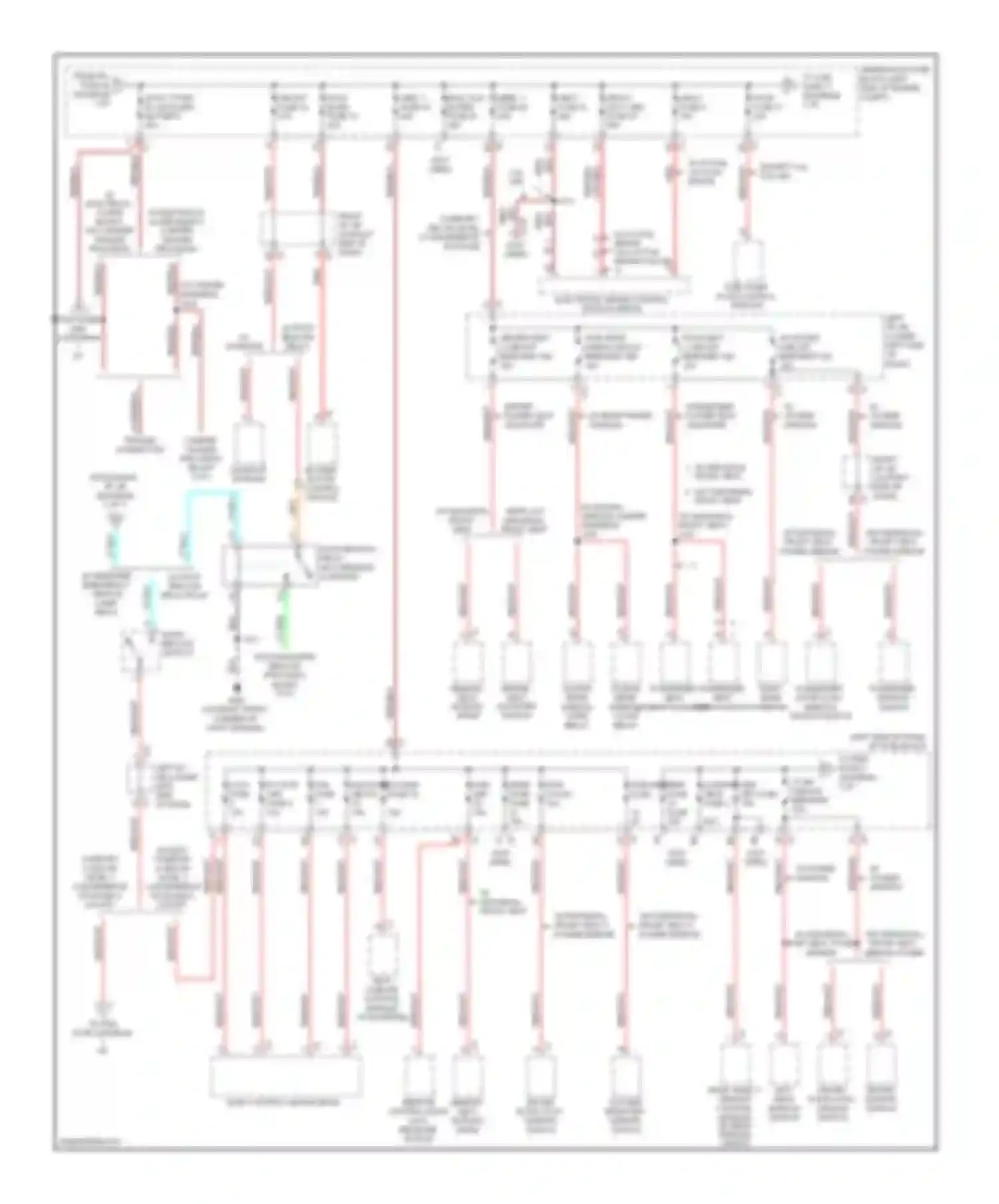 Wiring diagram passenger right door lock/ rear window window switch switch for Chevrolet Silverado 2500 HD  (2002-2012) (1 of 1)