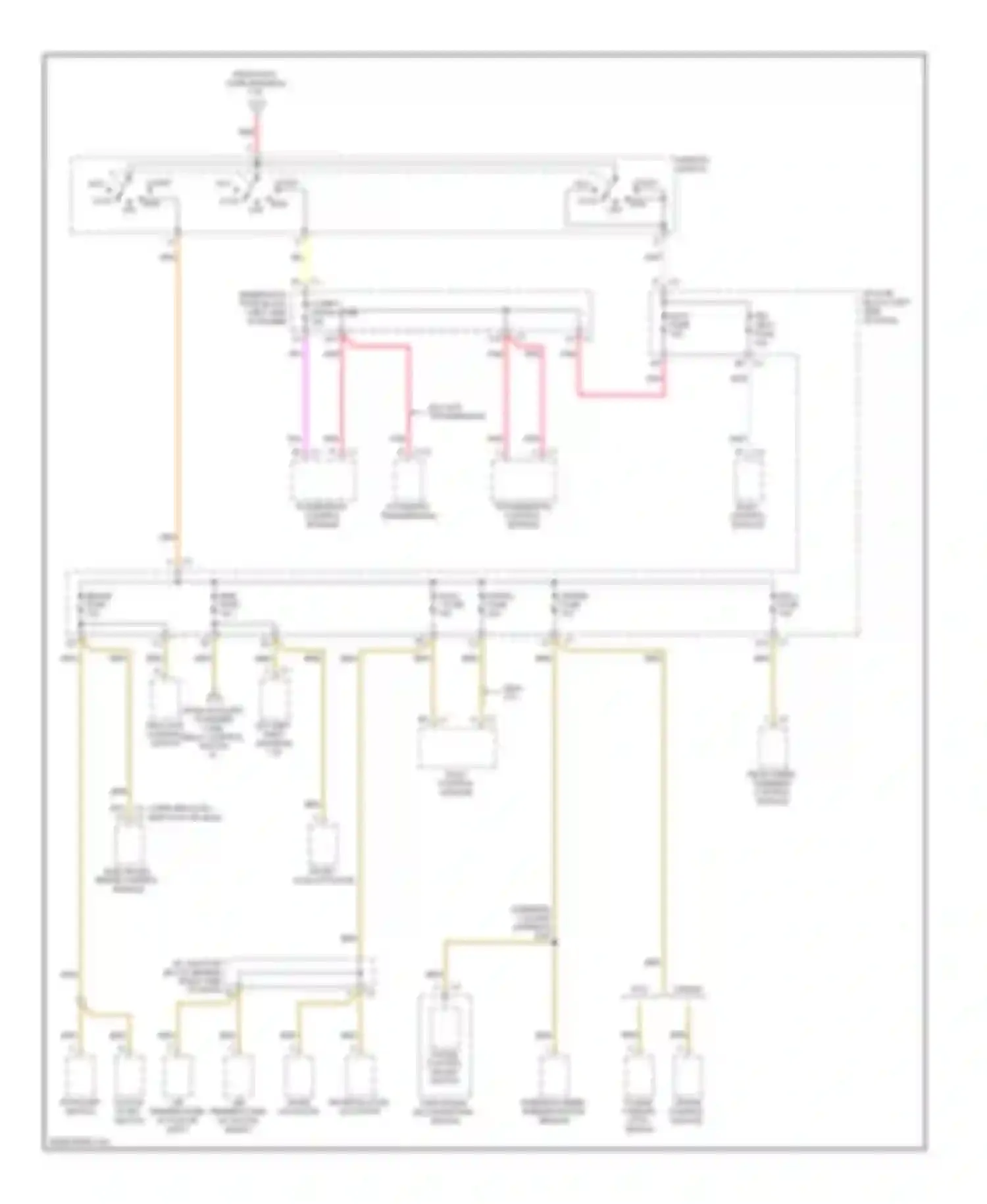 Wiring diagram powertrain control module for Chevrolet Silverado 2500 HD  (2002-2012) (2 of 19)