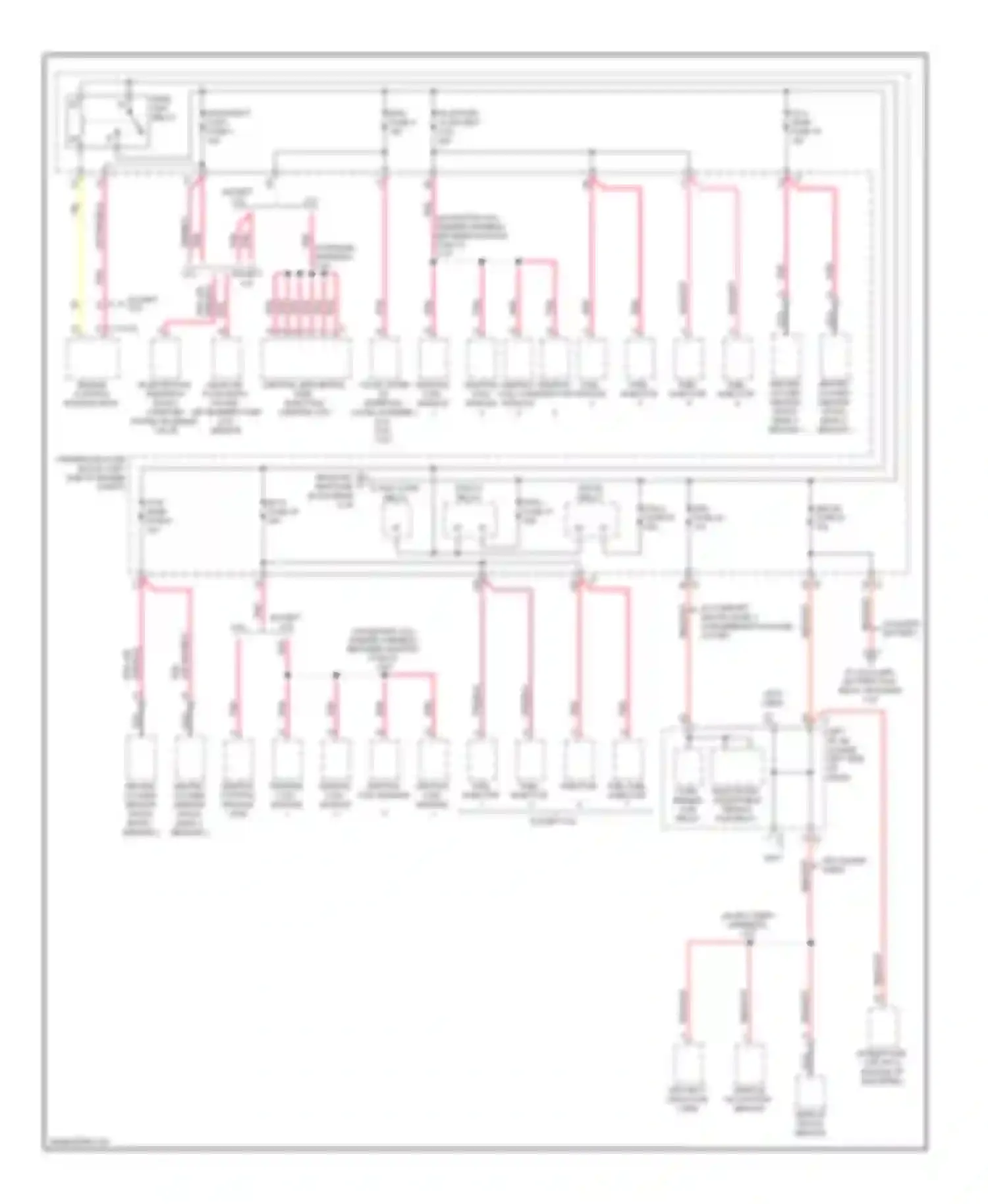 Wiring diagram security indicator lamp for Chevrolet Silverado 2500 HD  (2002-2012) (2 of 5)