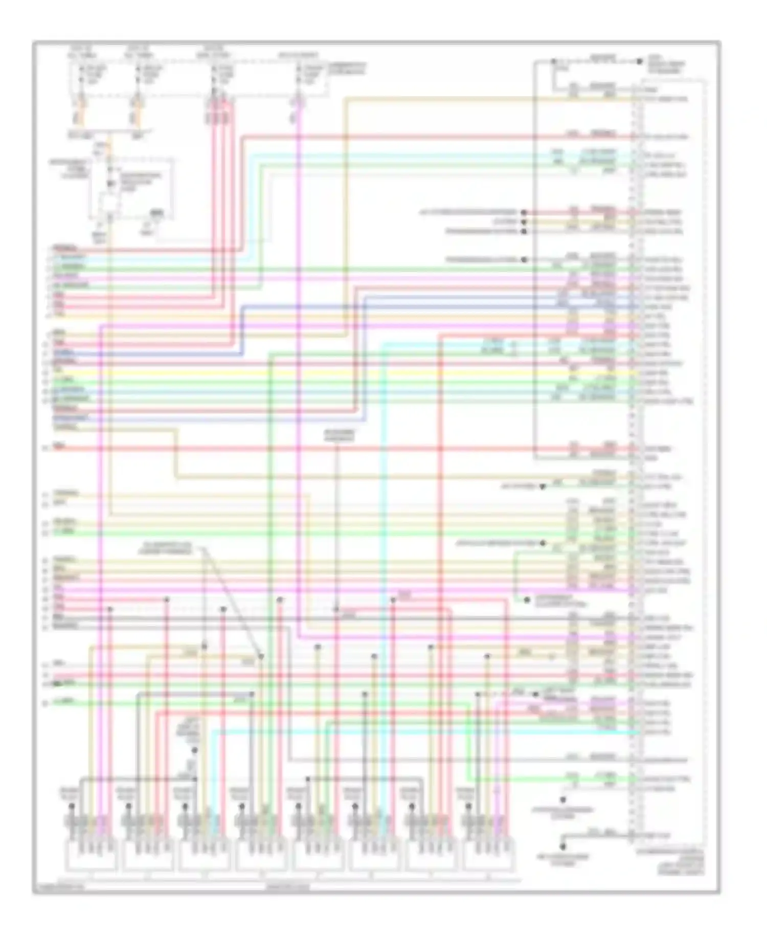 Wiring diagram spark plug for Chevrolet Silverado 2500 HD  (2002-2012) (1 of 13)
