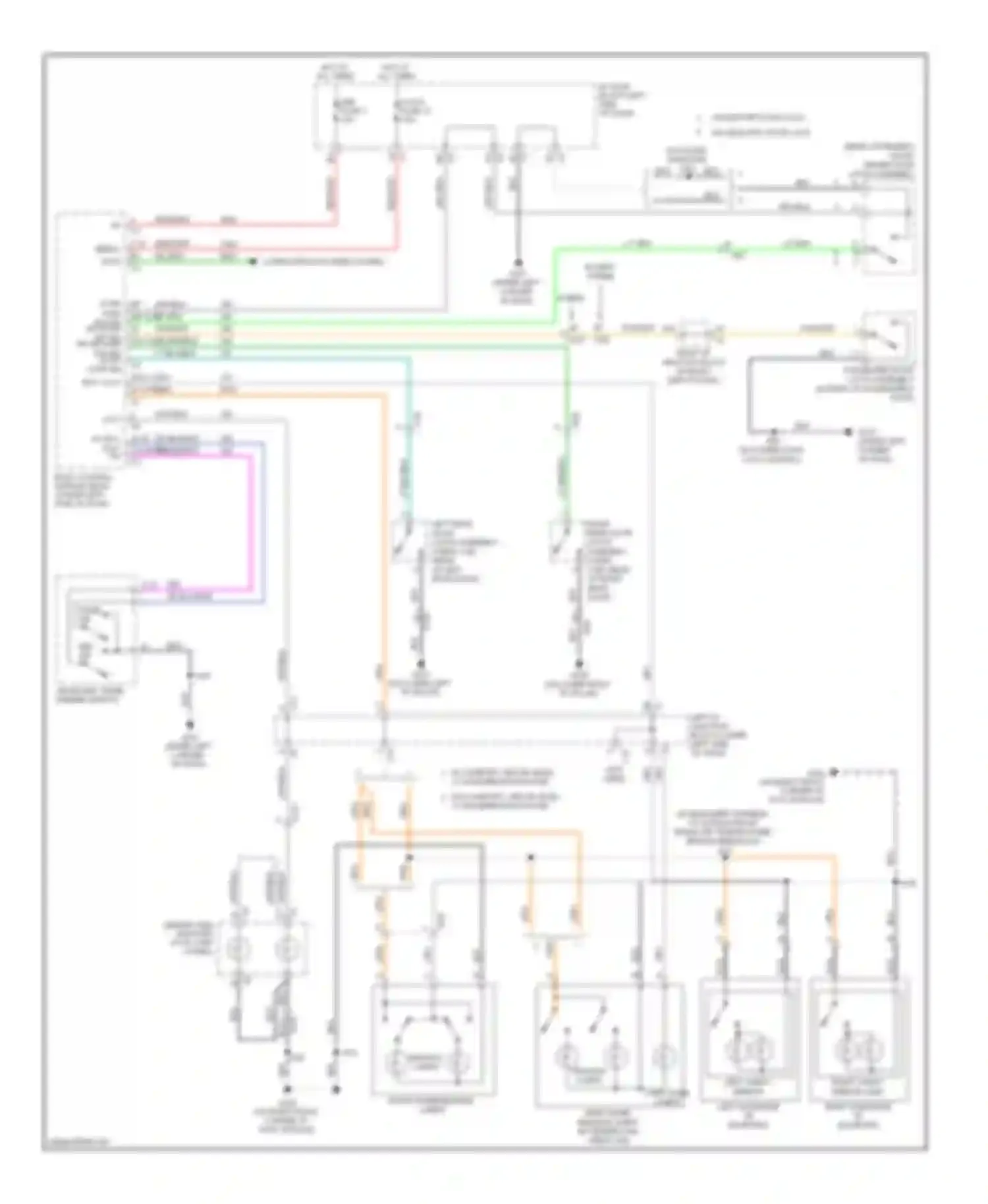 Wiring diagram sw sig rr dr ajar sw sig lr dr ajar sw sig 5 1 lp ctrl sply volt for Chevrolet Silverado 2500 HD  (2002-2012) (1 of 1)