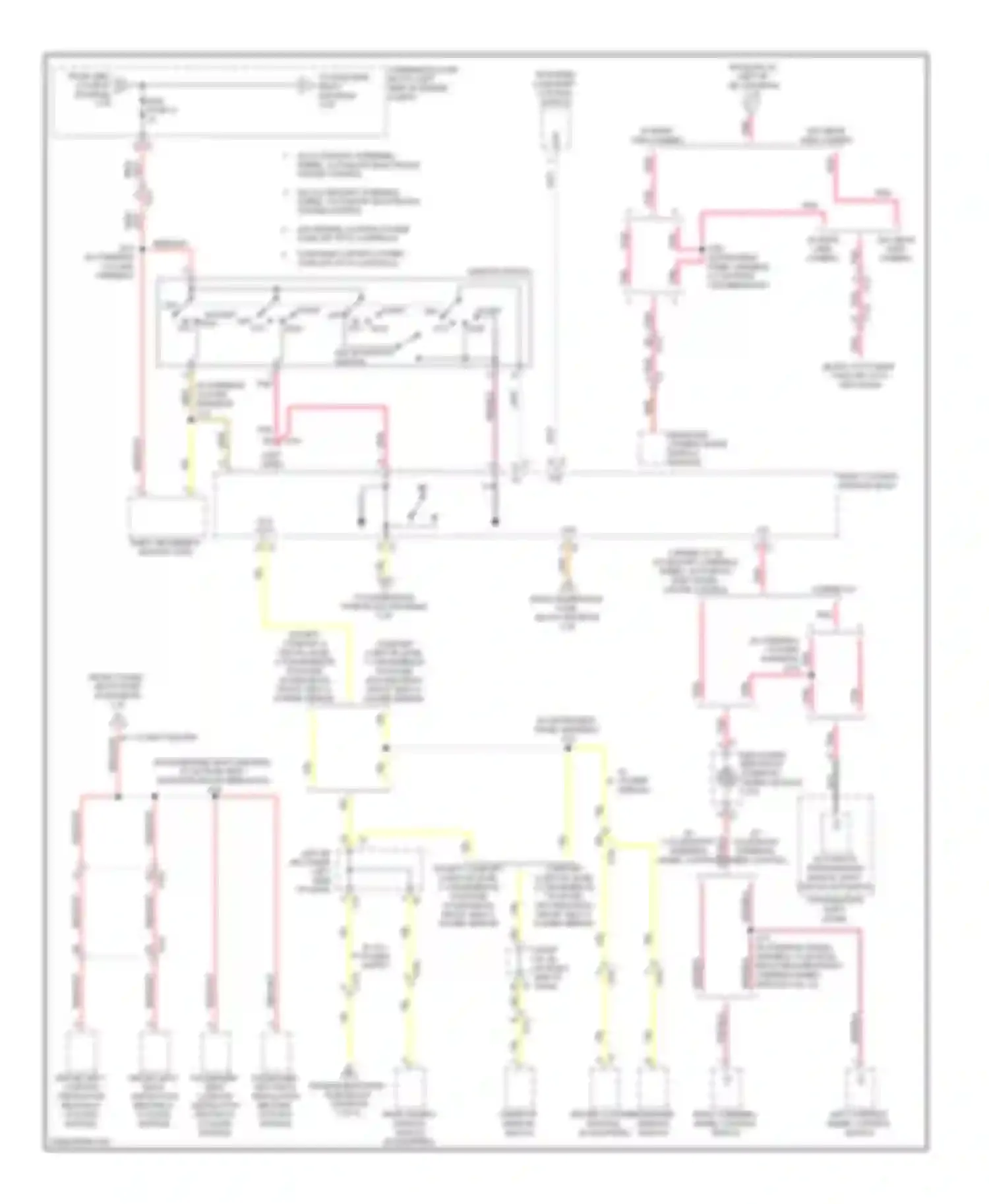 Wiring diagram transfer case shift control switch for Chevrolet Silverado 2500 HD  (2002-2012) (16 of 18)