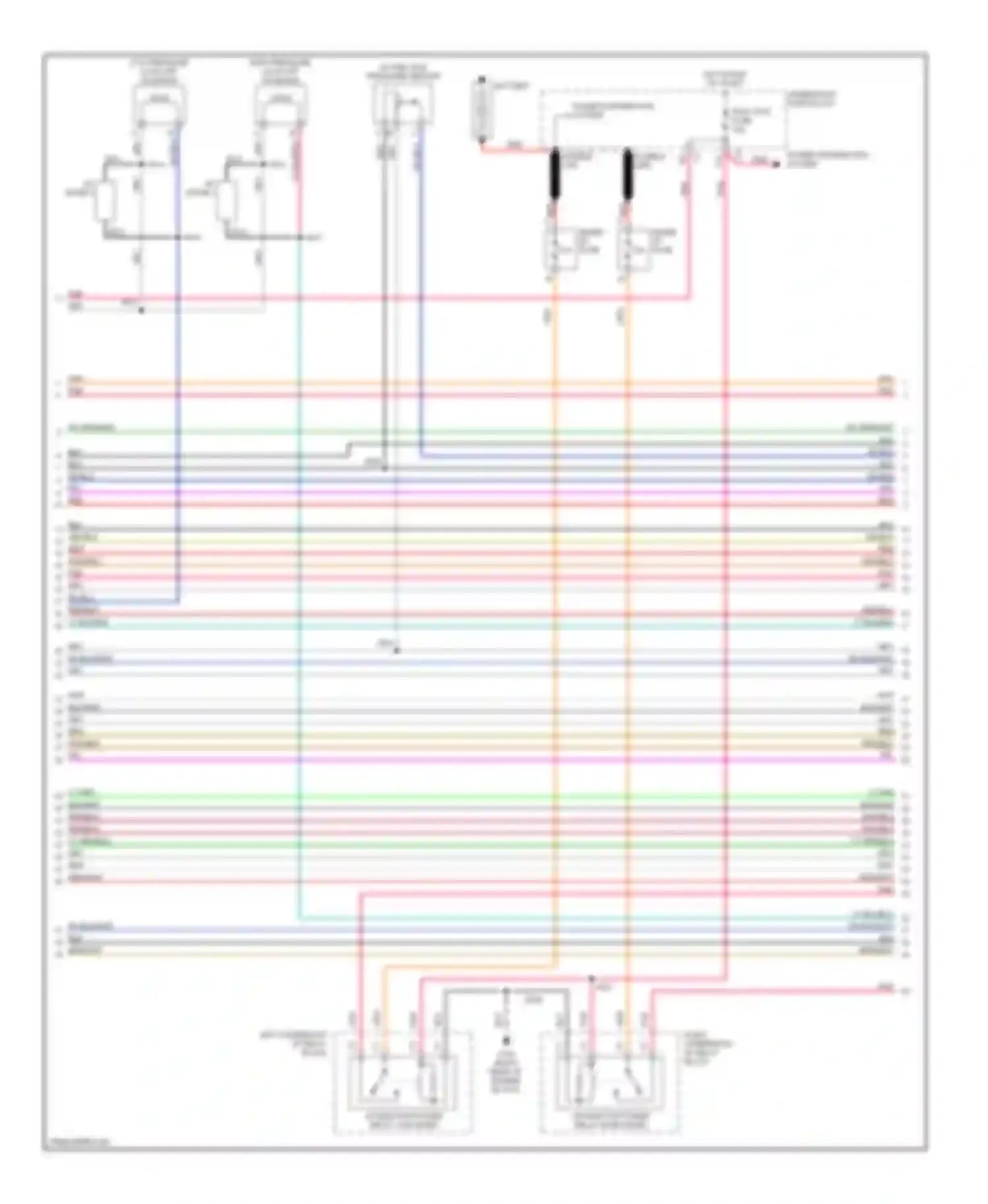 Wiring diagram underhood fuse block for Chevrolet Silverado 2500 HD  (2002-2012) (28 of 45)