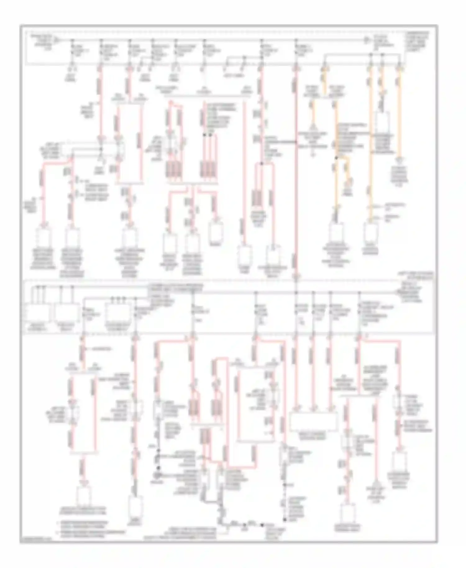 Wiring diagram w/ custom front compartment floor console for Chevrolet Silverado 2500 HD  (2002-2012) (1 of 5)
