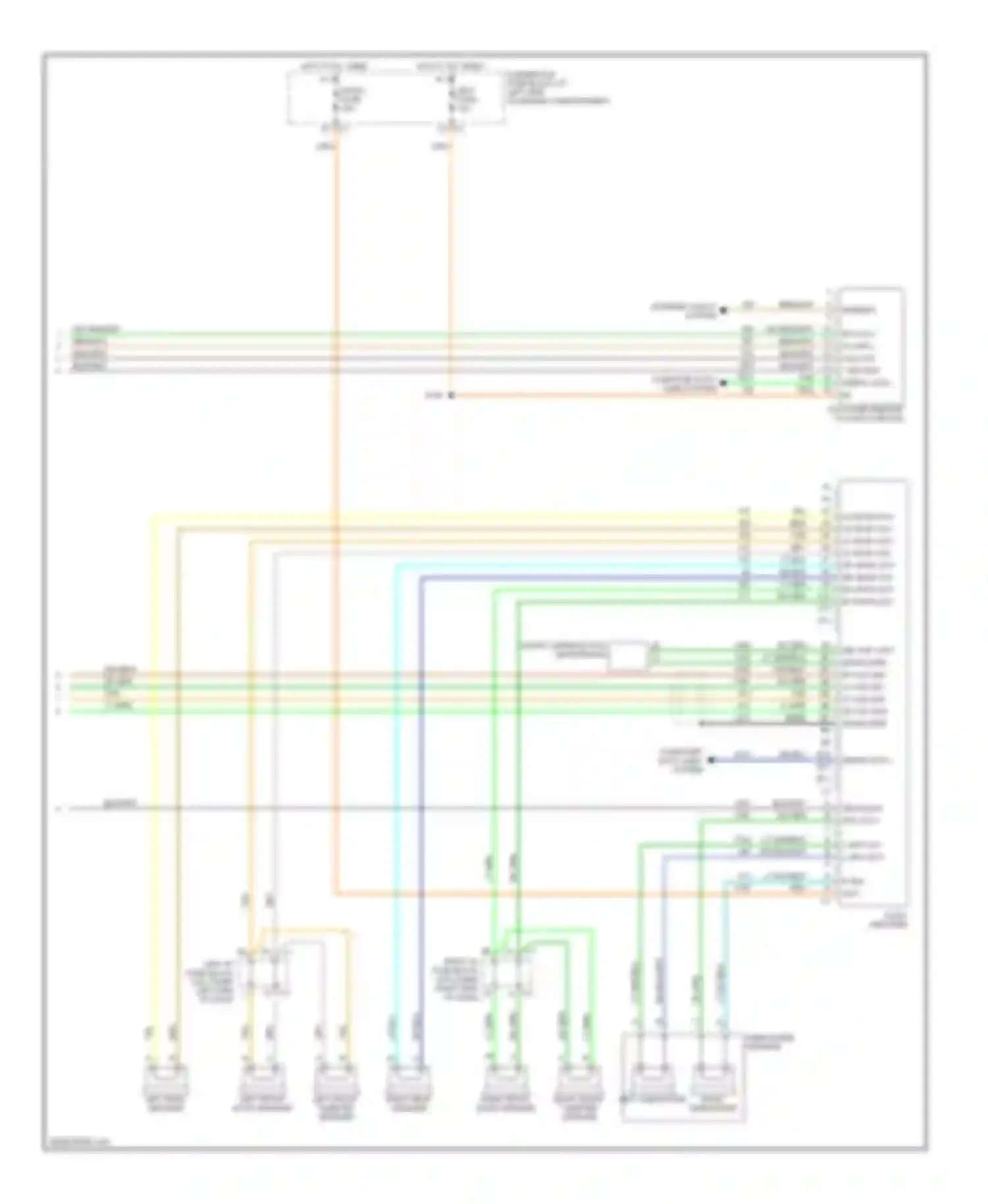 Wiring diagram computer data lines system for Chevrolet Silverado 2500  (2000-2004) (23 of 27)