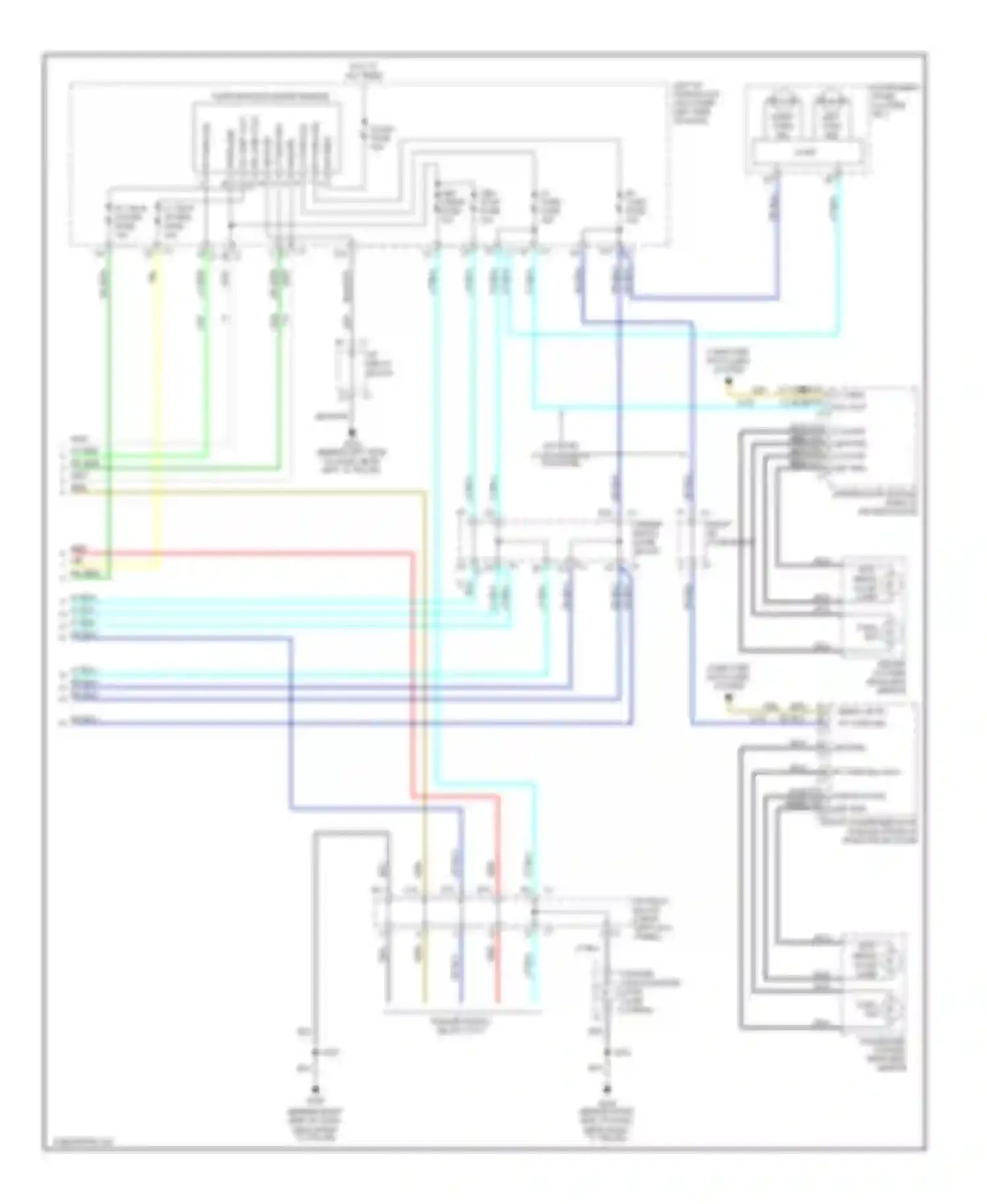 Wiring diagram serial data rt turn sig for Chevrolet Silverado 2500  (2000-2004) (1 of 1)