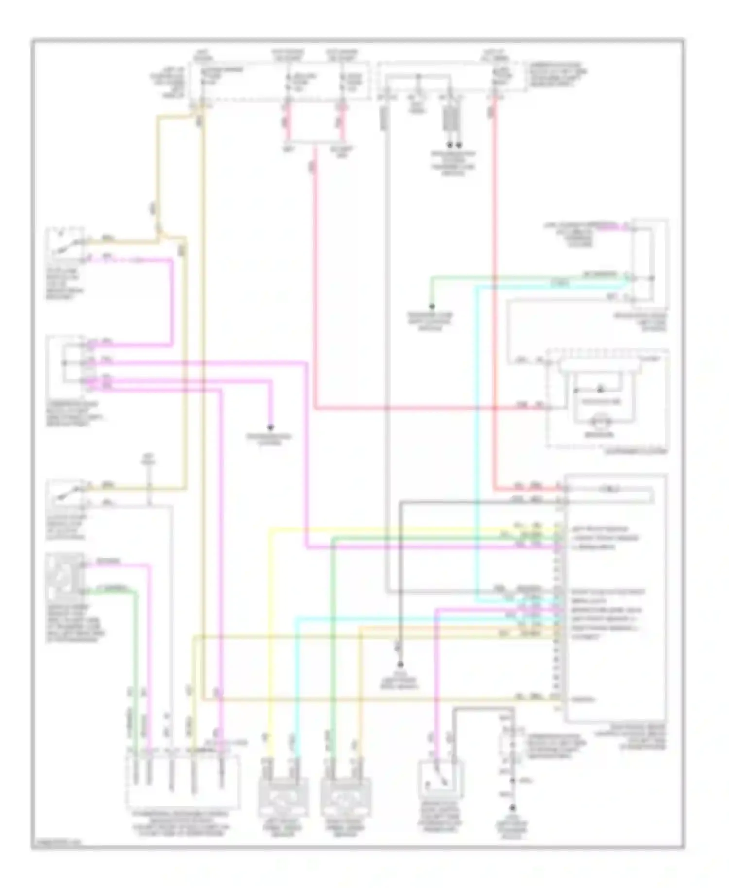 Wiring diagram vss output for Chevrolet Silverado 2500  (2000-2004) (3 of 3)