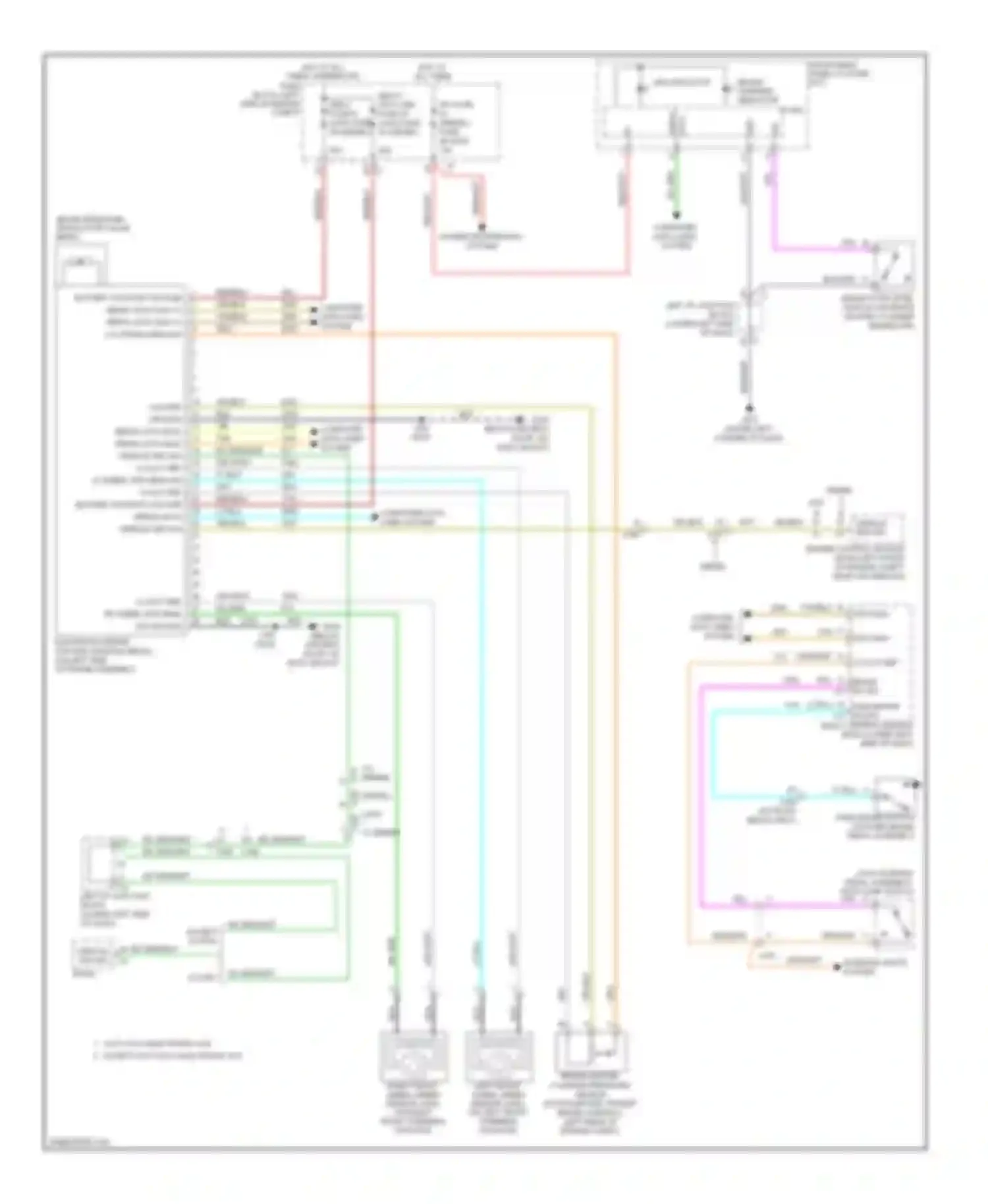 Silverado 3500 HD Chevrolet  (2007-2012): Anti lock brake circuit, 8600 gvw or over without active brake control