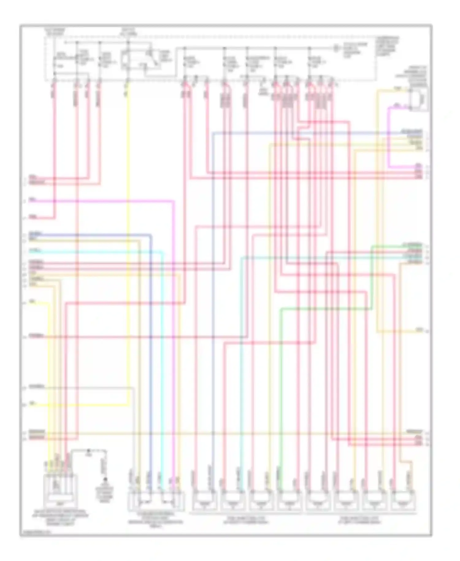 Wiring diagram ecm/throt cont fuse 5 for Chevrolet Silverado 3500 HD  (2007-2012) (5 of 8)