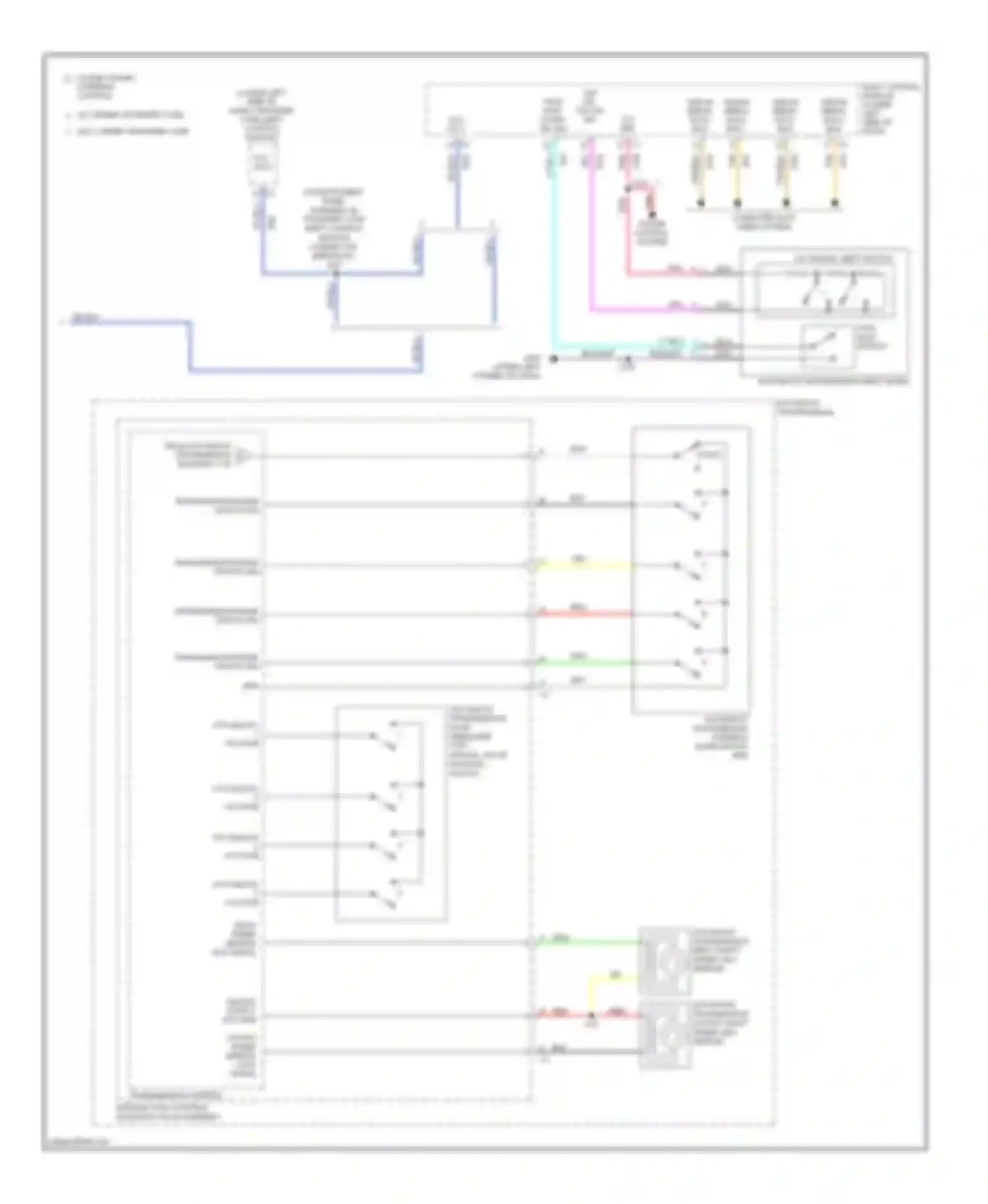 Wiring diagram gmlan gmlan serial serial data data bus - bus + for Chevrolet Silverado 3500 HD  (2007-2012) (1 of 2)
