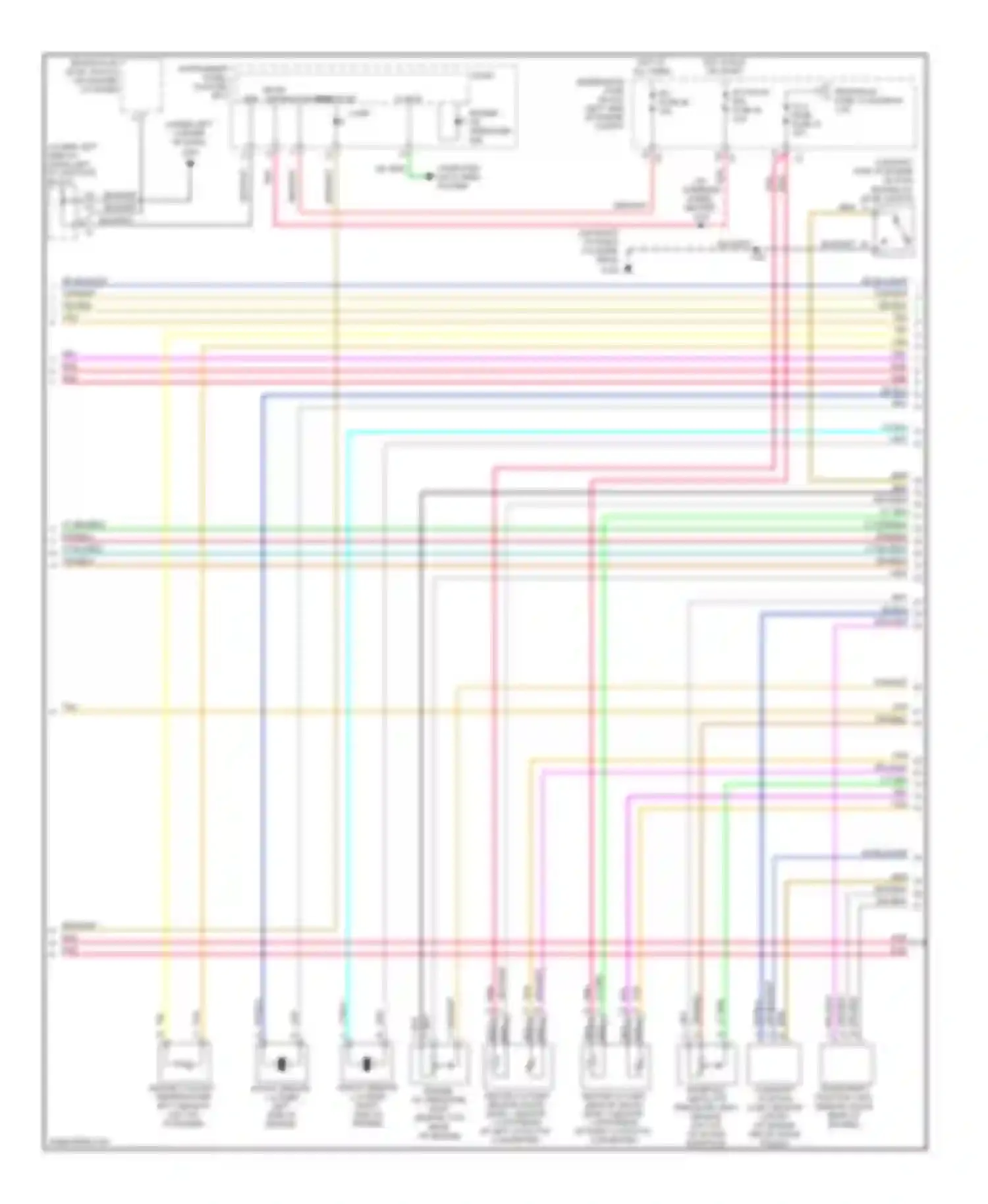 Wiring diagram ign b+ ign malfunction indicator lamp for Chevrolet Silverado 3500 HD  (2007-2012) (1 of 3)