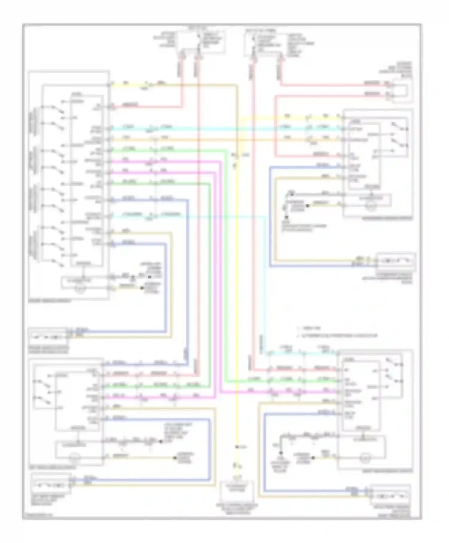 Wiring diagram i/p fuse block (left side of dash, for Chevrolet Silverado 3500 HD  (2007-2012) (60 of 111)
