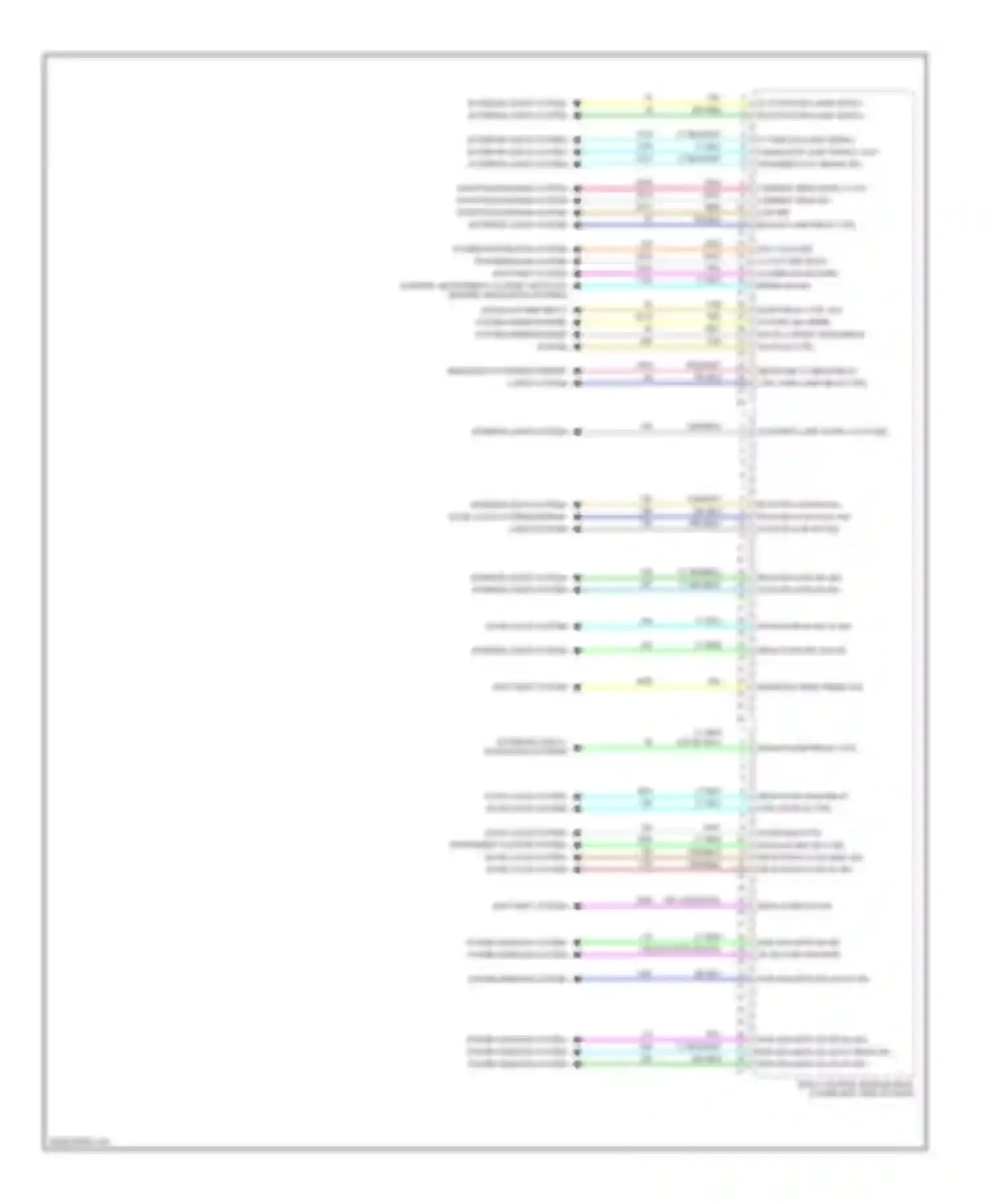 Wiring diagram power windows system for Chevrolet Silverado 3500 HD  (2007-2012) (1 of 1)