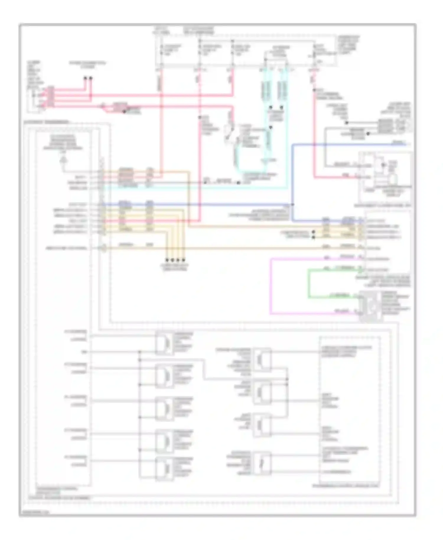 Wiring diagram replicated tos signal for Chevrolet Silverado 3500 HD  (2007-2012) (1 of 2)