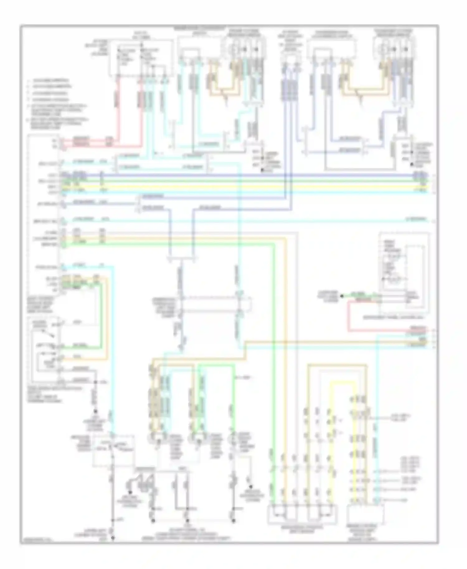 Wiring diagram right turn ind logic for Chevrolet Silverado 3500 HD  (2007-2012) (1 of 1)