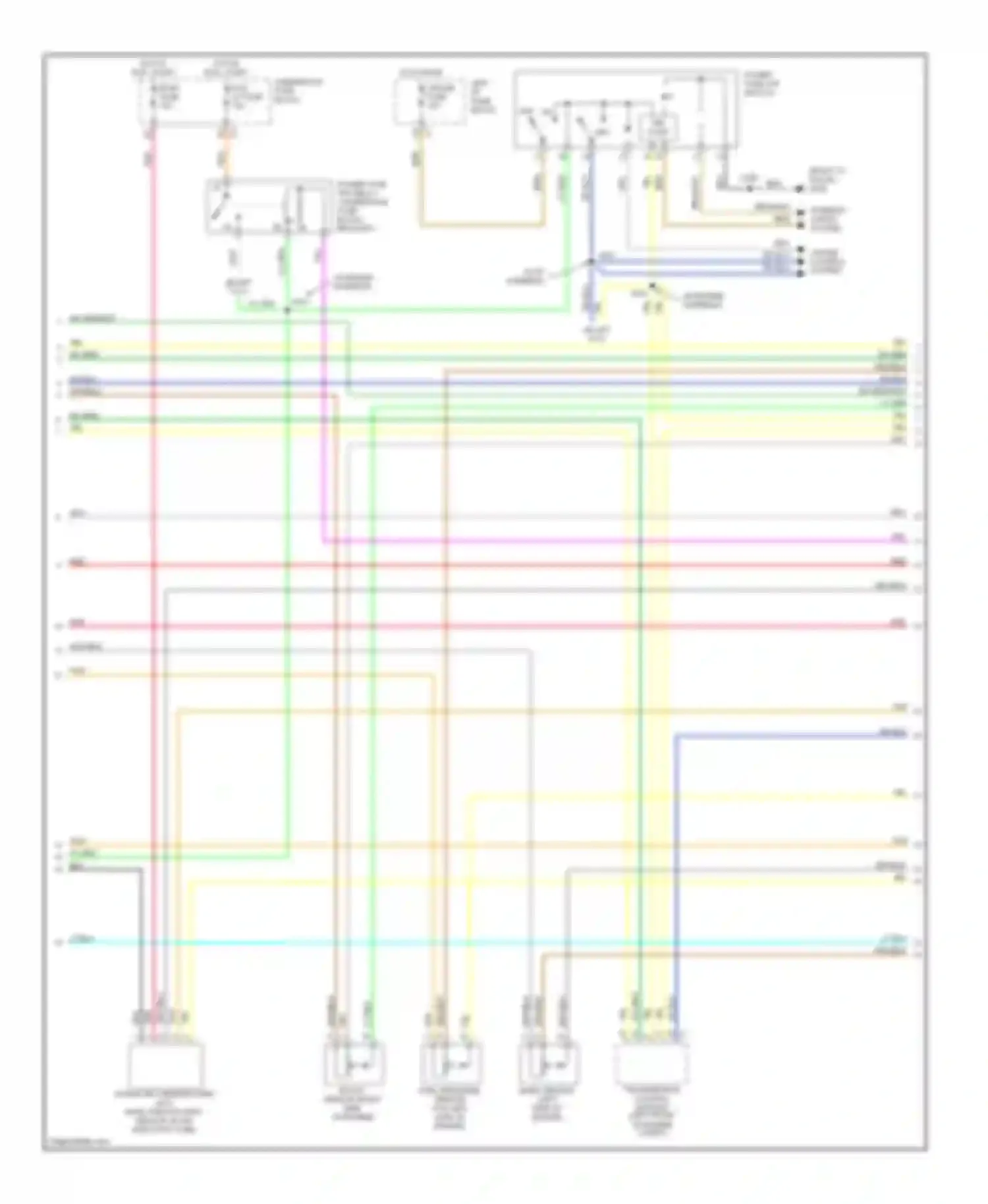 Silverado 3500 Chevrolet  (2002-2006): Wiring diagram engine performance 6.6l vin 1, except california (4 of 5)