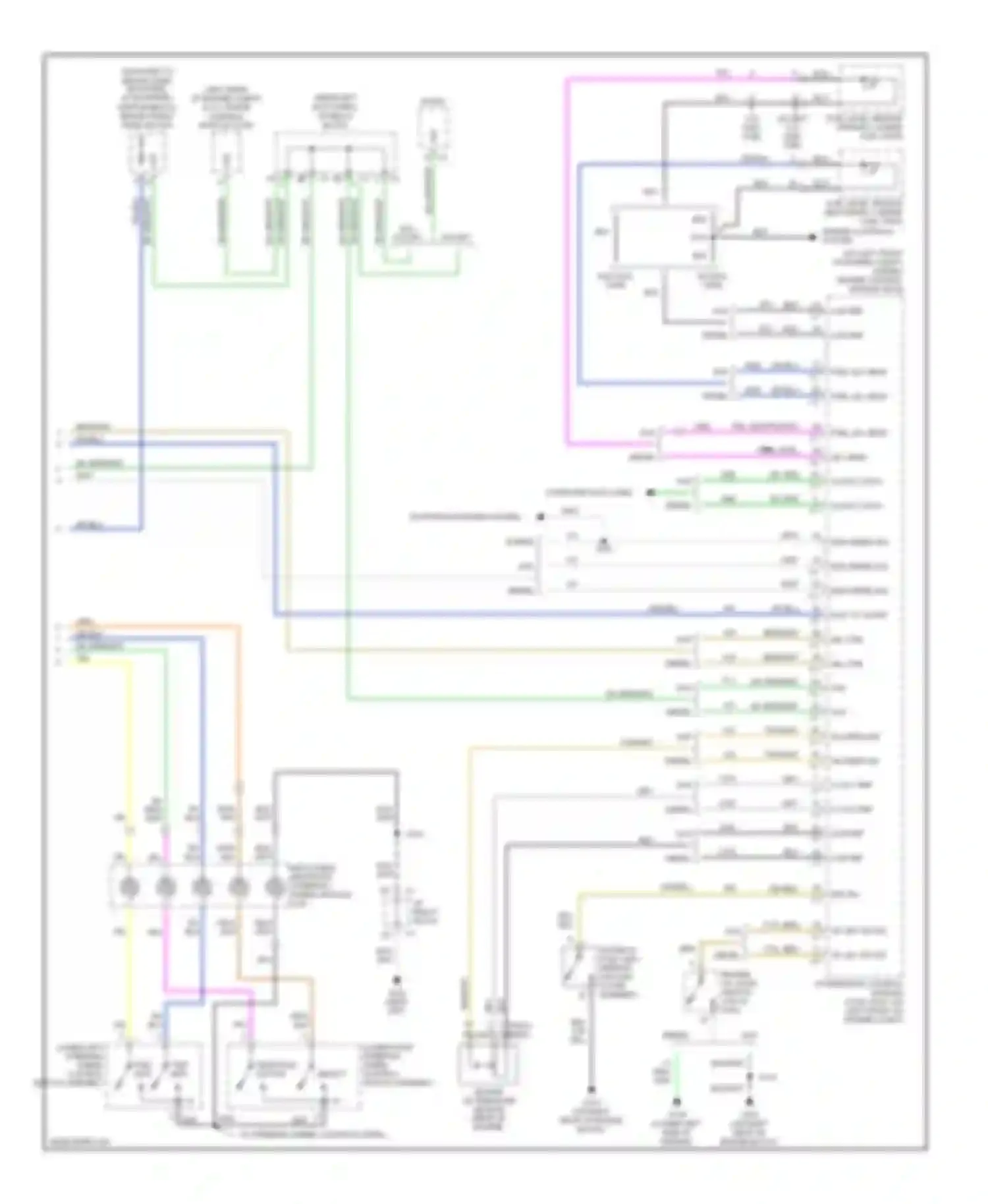 Silverado 3500 Chevrolet  (2002-2006): Instrument cluster circuit (2 of 2)