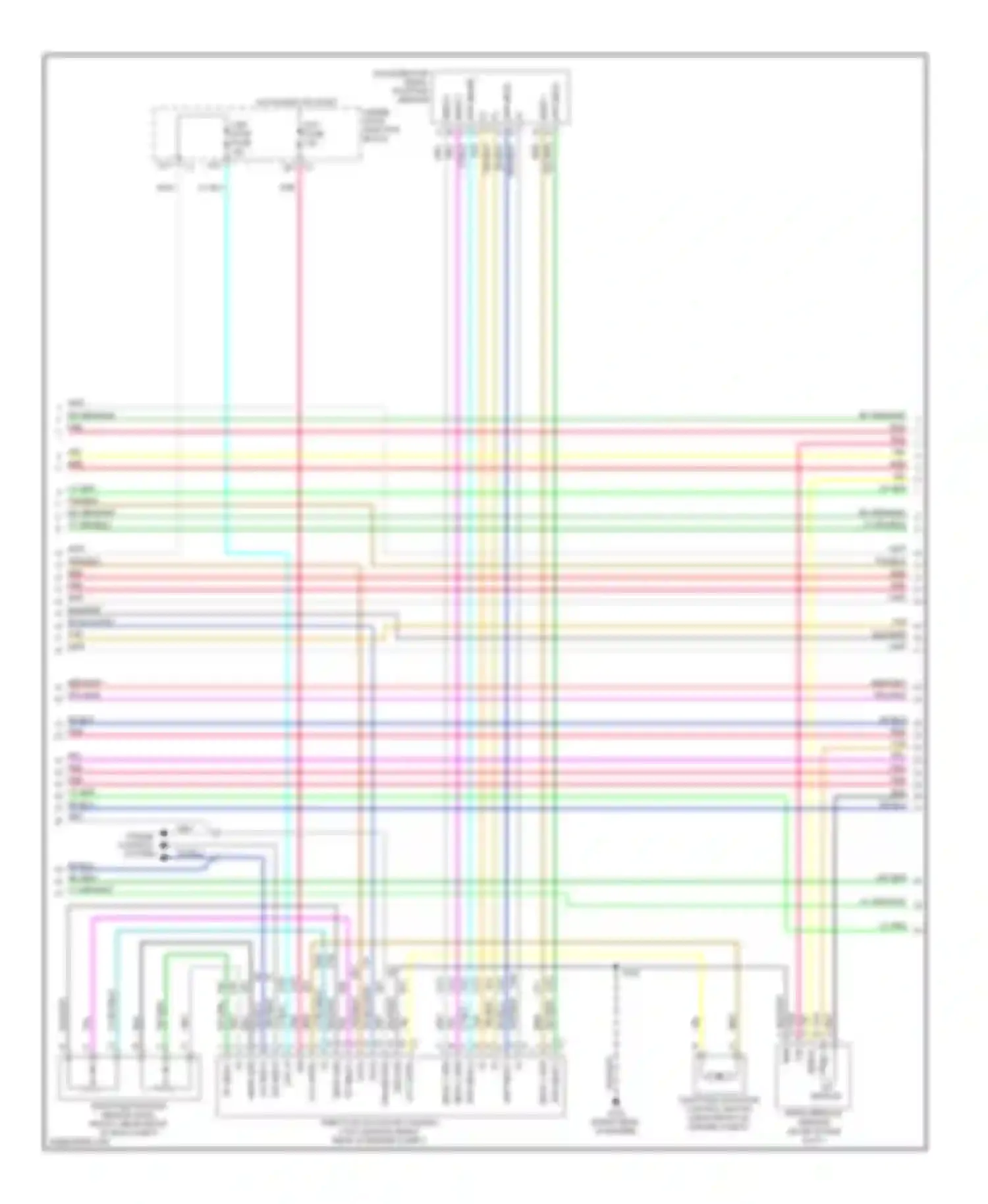 Wiring diagram accelerator pedal position sensor for Chevrolet Silverado 3500  (2002-2006) (1 of 1)