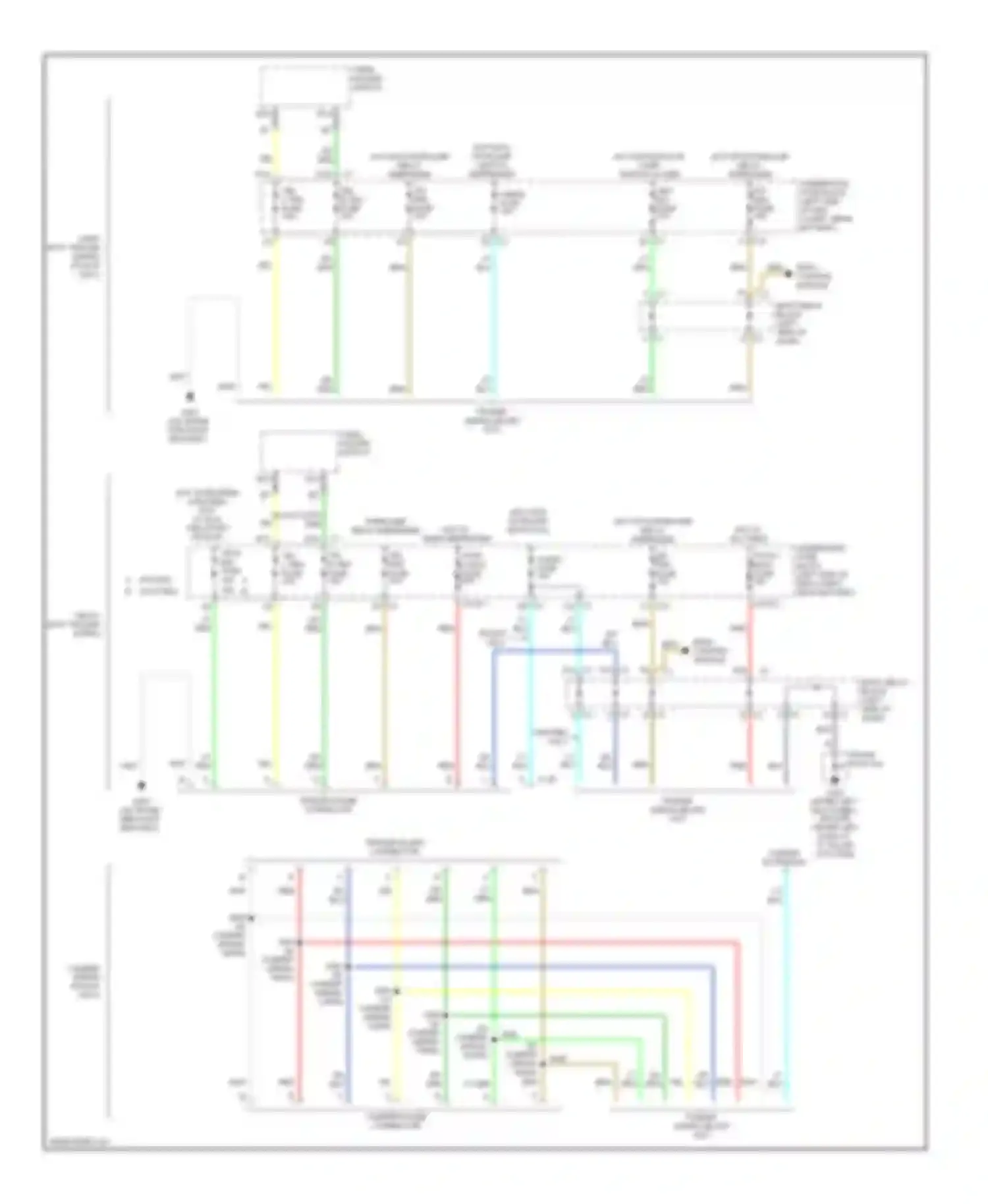 Wiring diagram body control module for Chevrolet Silverado 3500  (2002-2006) (10 of 28)