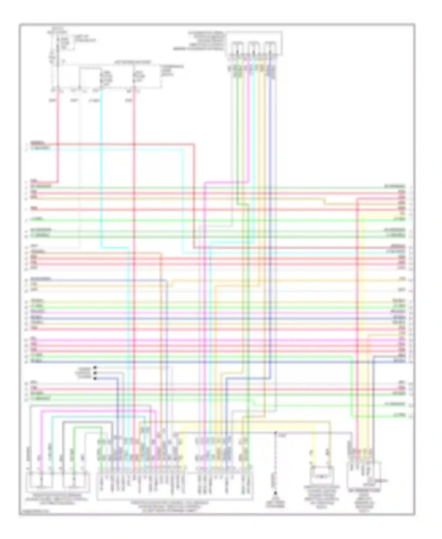 Wiring diagram cruise control system for Chevrolet Silverado 3500  (2002-2006) (1 of 28)