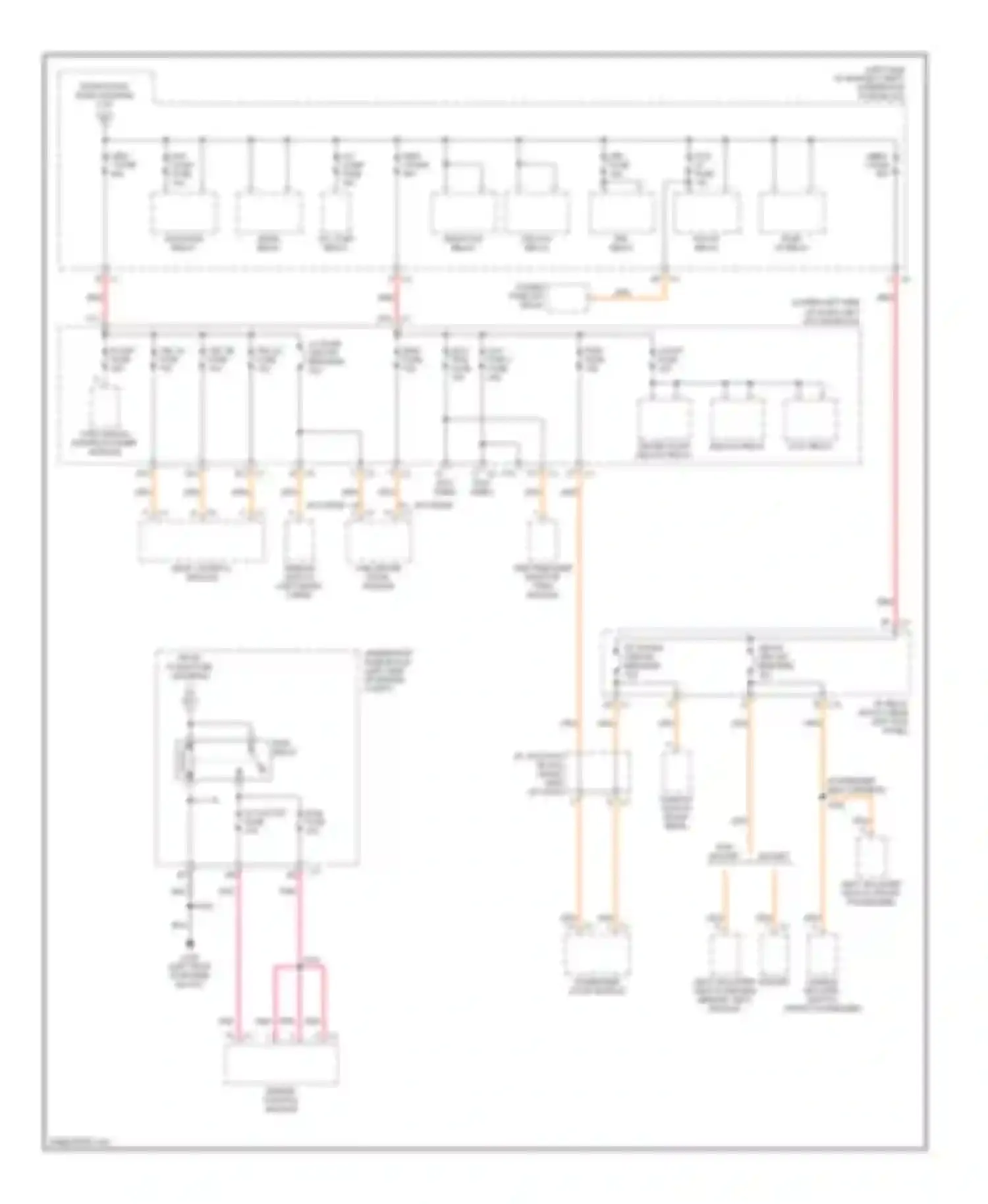 Wiring diagram ecm fuse for Chevrolet Silverado 3500  (2002-2006) (1 of 4)