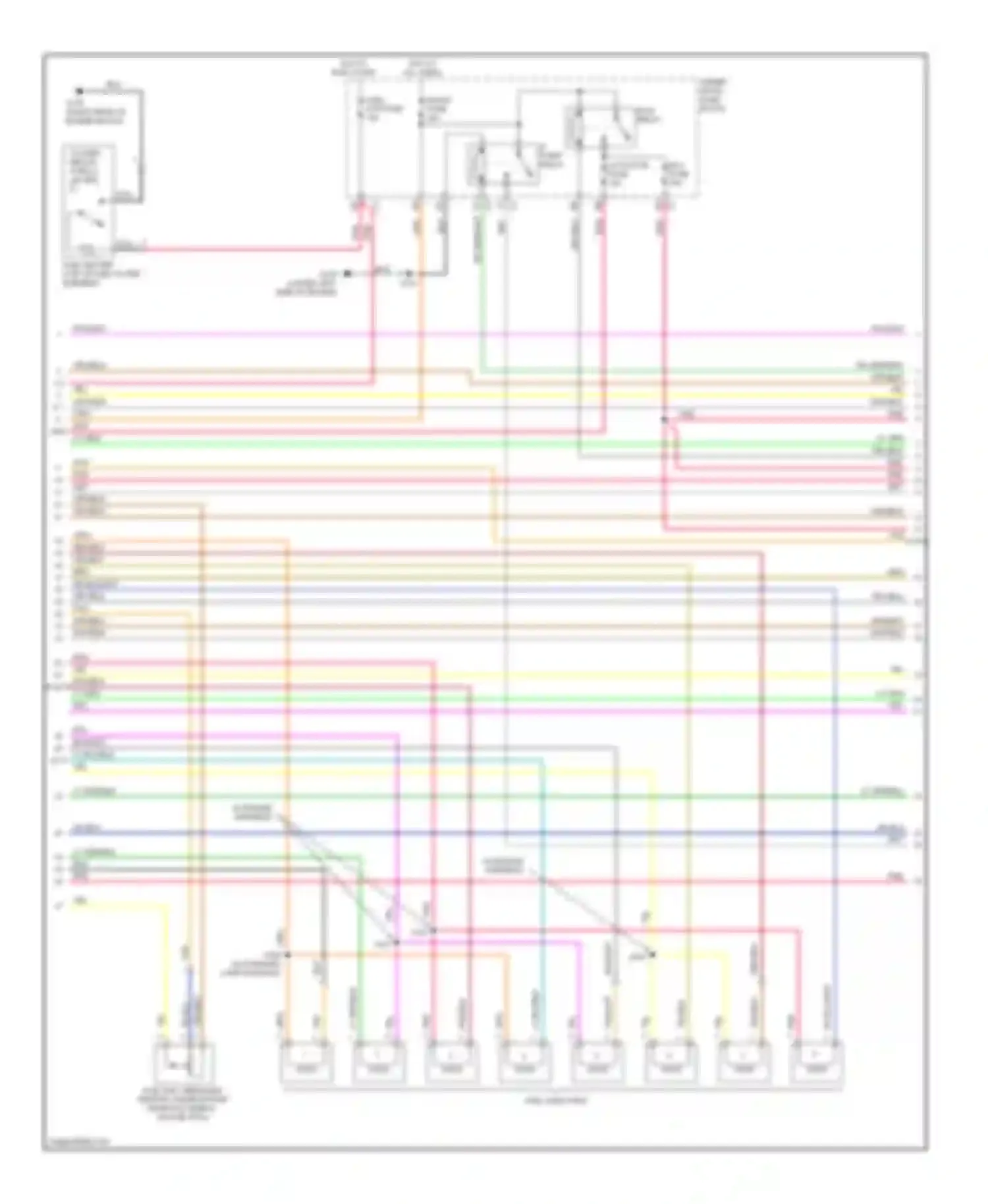 Wiring diagram ecm relay for Chevrolet Silverado 3500  (2002-2006) (3 of 4)