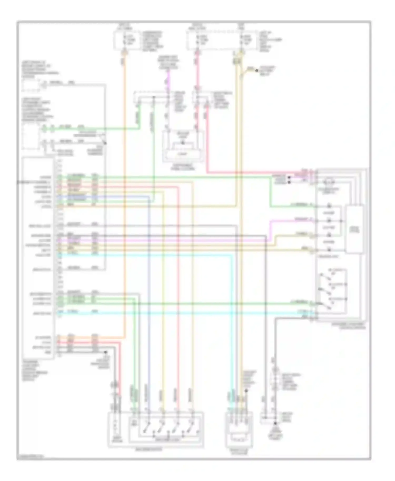 Wiring diagram encoder rtn for Chevrolet Silverado 3500  (2002-2006) (1 of 3)