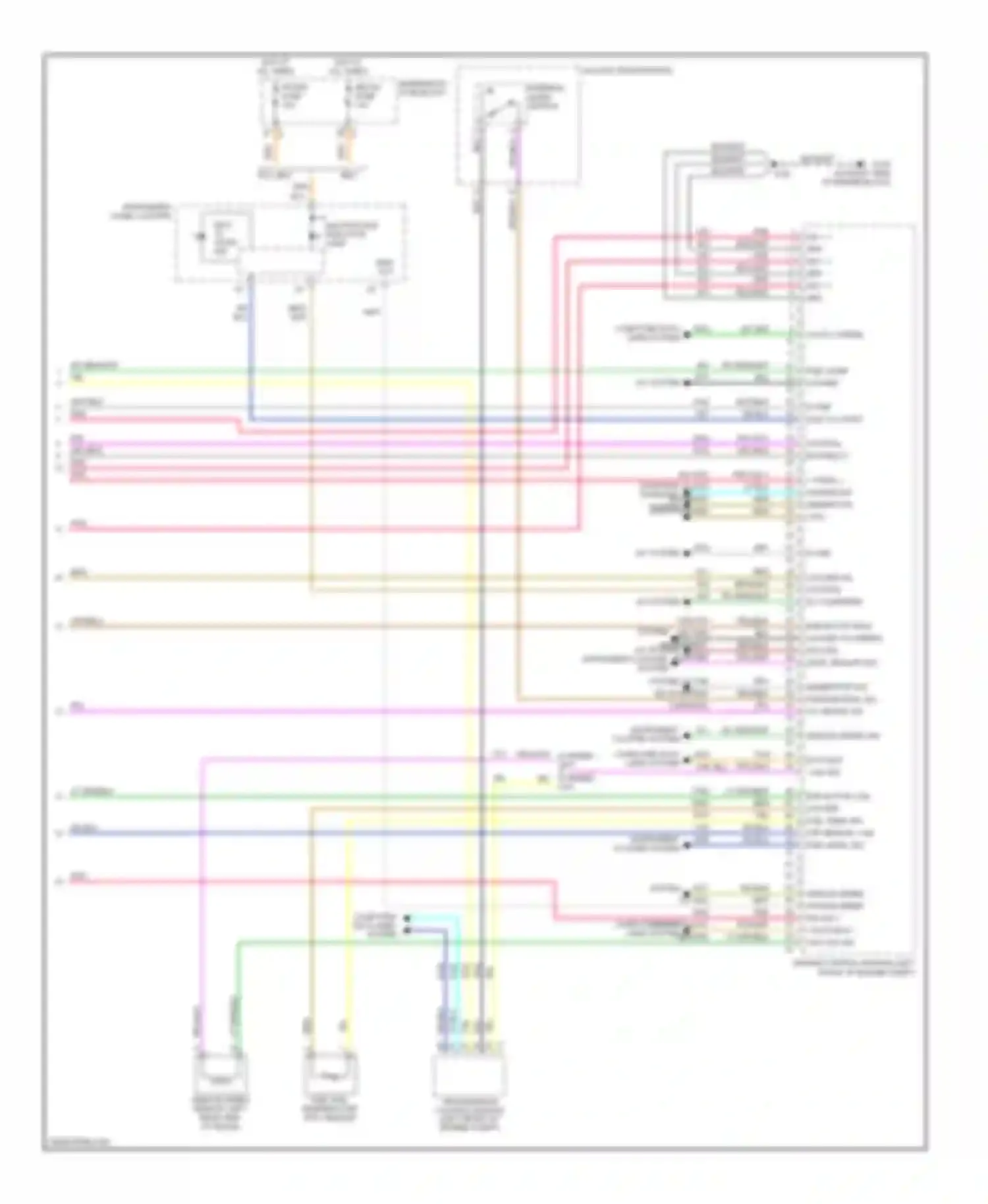 Wiring diagram generator sig park/neutral sig tcc brake sig for Chevrolet Silverado 3500  (2002-2006) (1 of 2)