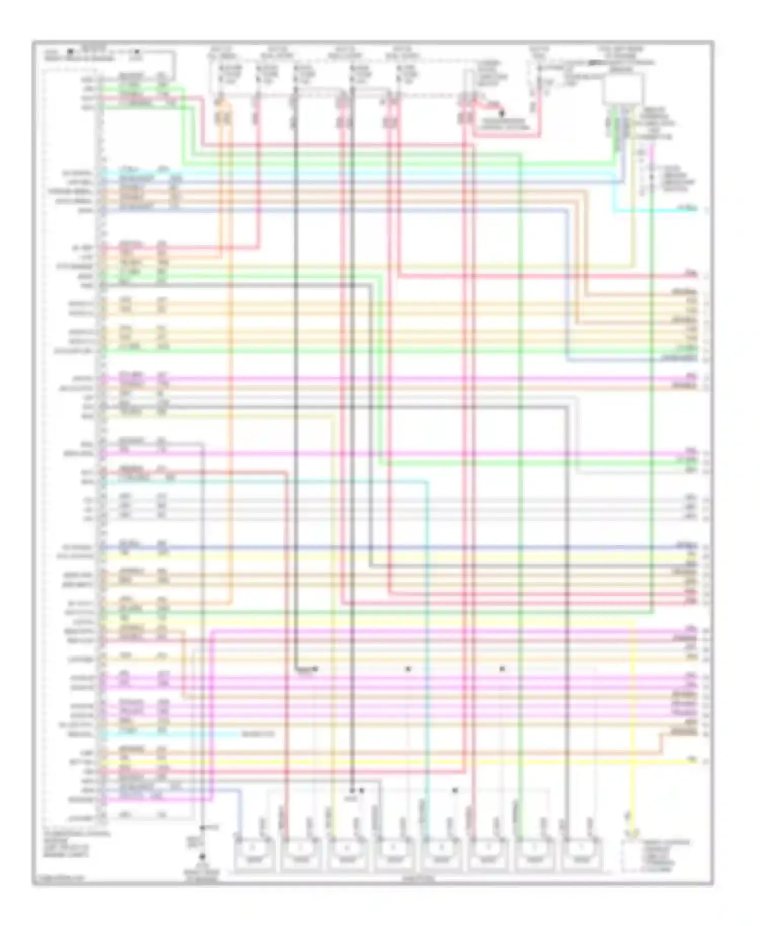 Wiring diagram hot in run, start left i/p fuse block ign 0 fuse for Chevrolet Silverado 3500  (2002-2006) (3 of 3)