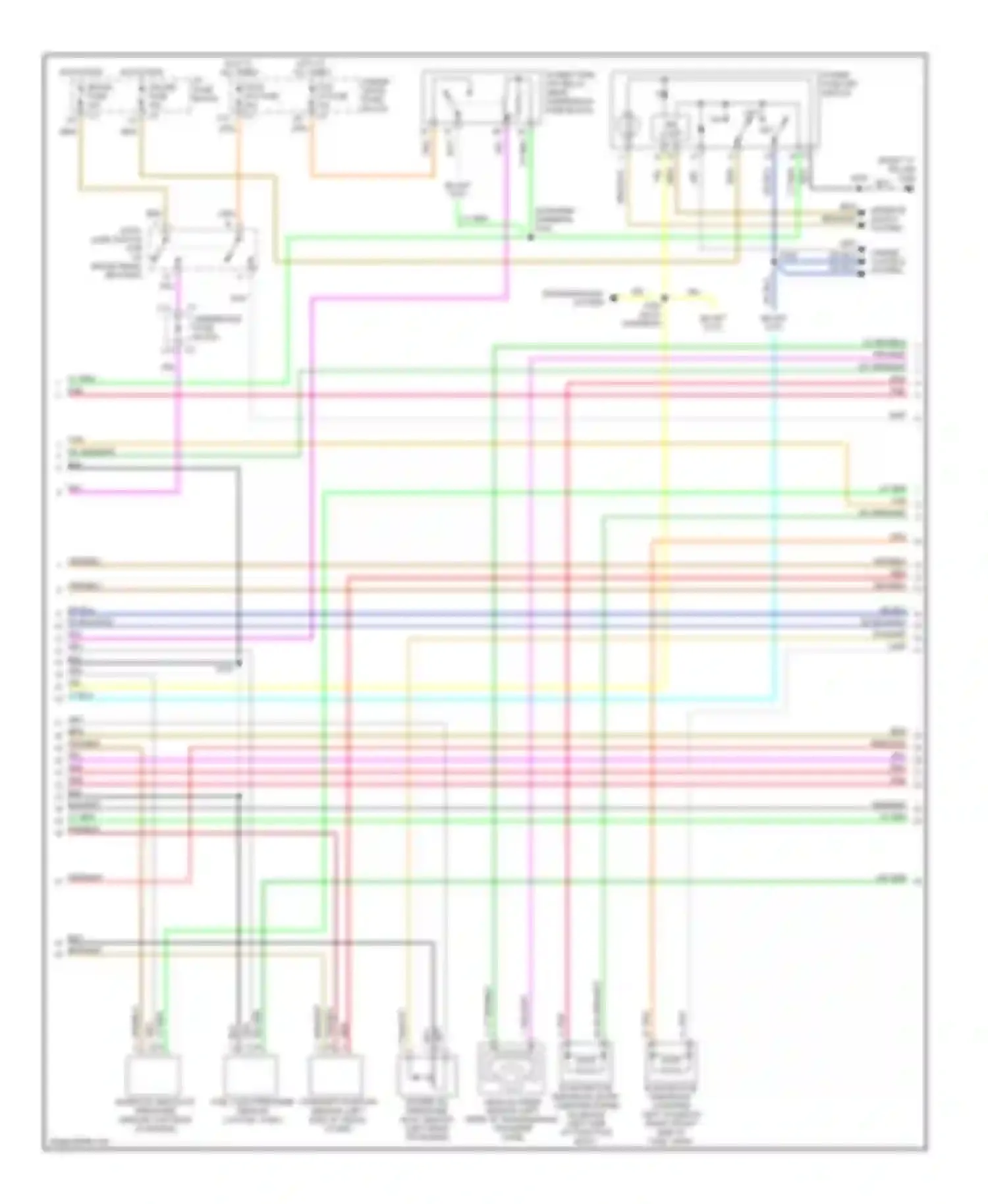 Wiring diagram power take off switch for Chevrolet Silverado 3500  (2002-2006) (7 of 8)