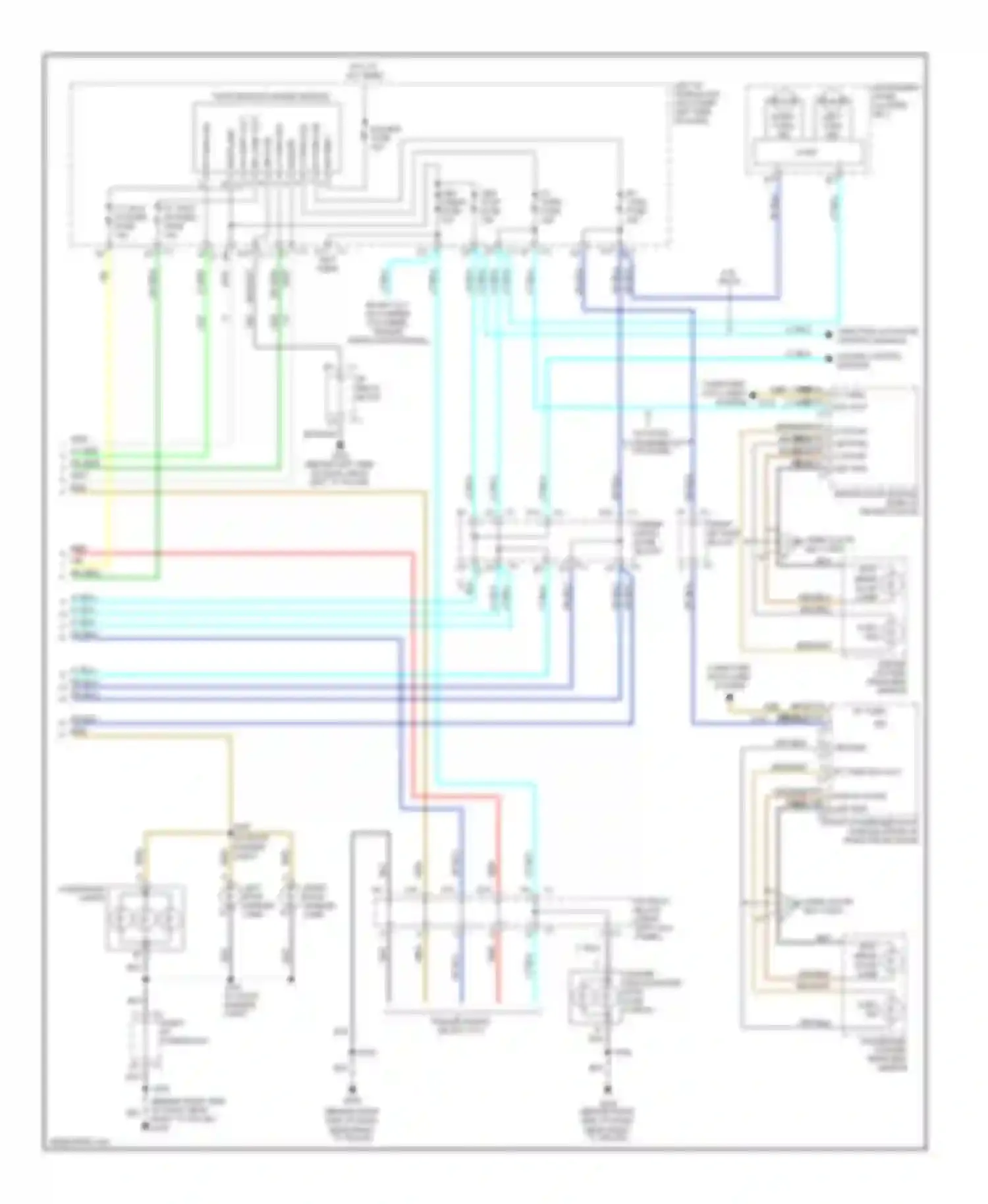 Wiring diagram rt trlr st/turn fuse for Chevrolet Silverado 3500  (2002-2006) (1 of 1)