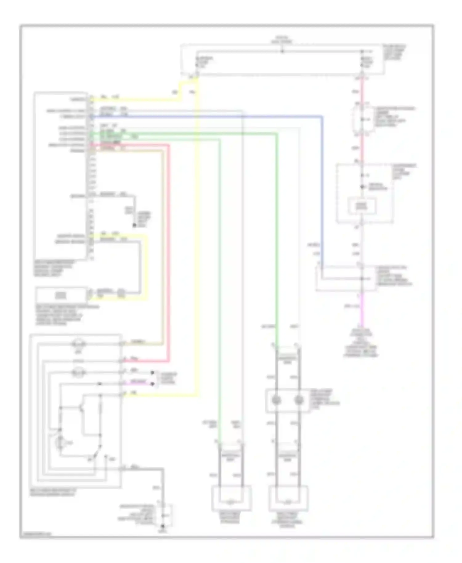 Wiring diagram shorting bar for Chevrolet Silverado 3500  (2002-2006) (1 of 2)