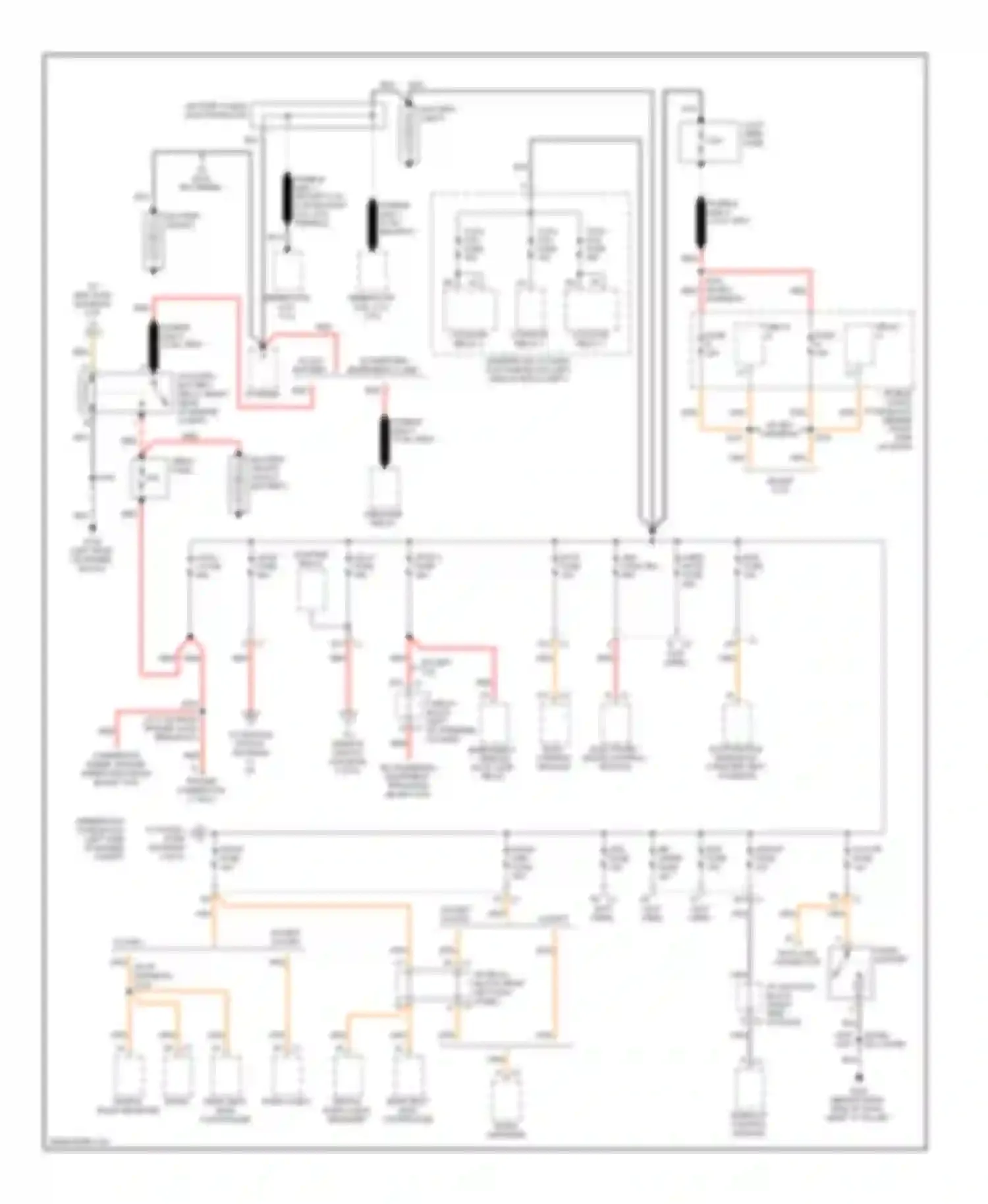 Wiring diagram vses/ ecas fuse fuse for Chevrolet Silverado 3500  (2002-2006) (1 of 6)