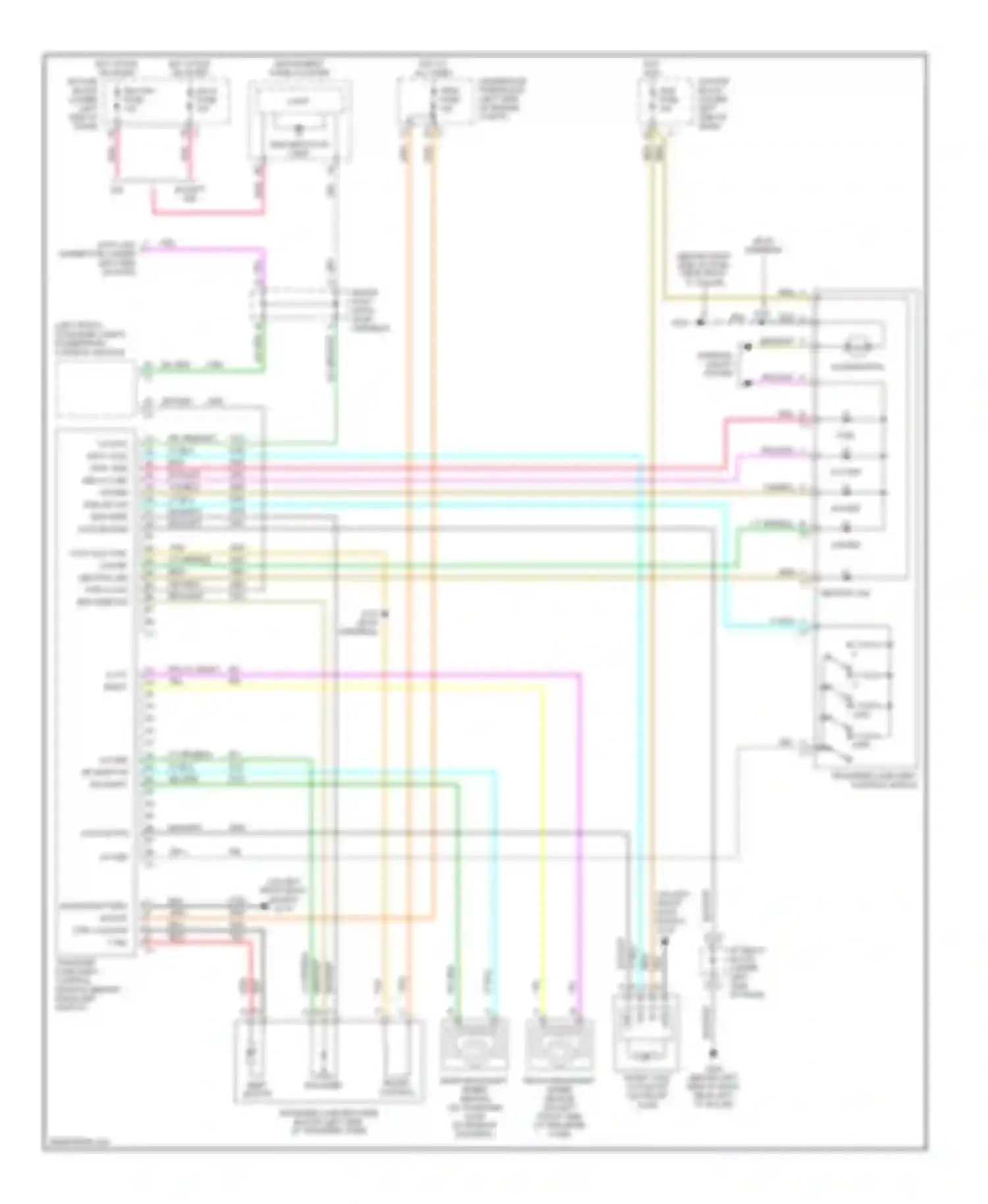 Wiring diagram encoder sig for Chevrolet Silverado Classic 1500 HD  (2007-2007) (1 of 10)