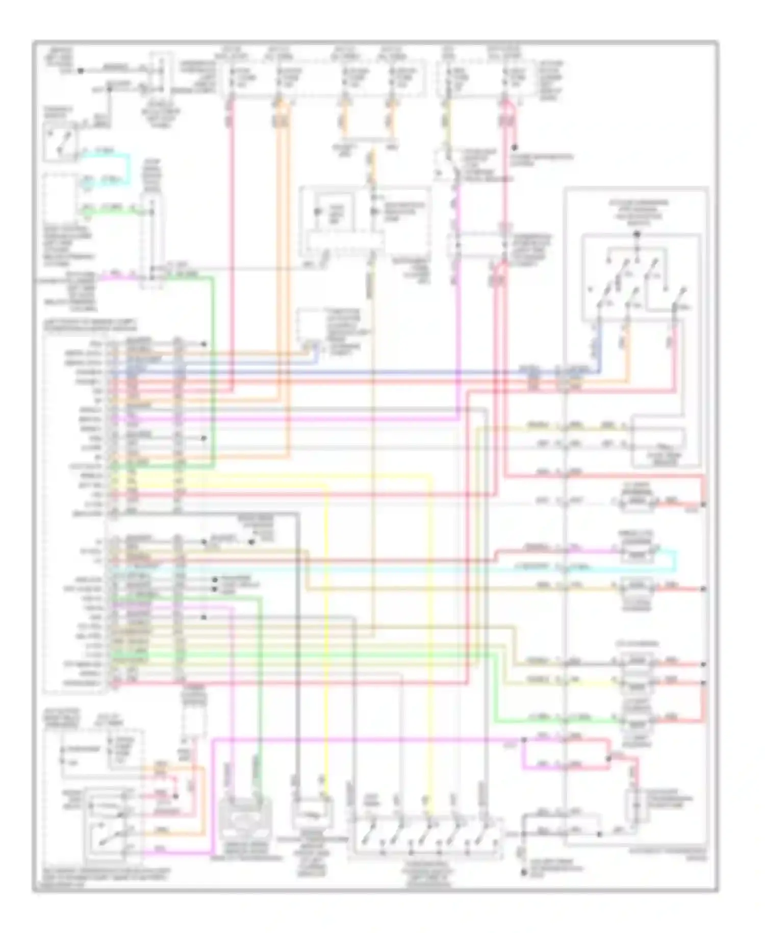 Wiring diagram hybrid control module for Chevrolet Silverado Classic 1500  (2007-2007) (1 of 6)