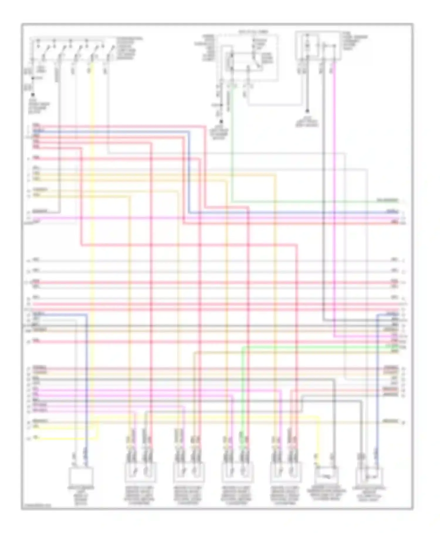 Silverado Classic 3500 Chevrolet  (2007-2007): Wiring diagram engine performance 4.3l vin x (2 of 4)