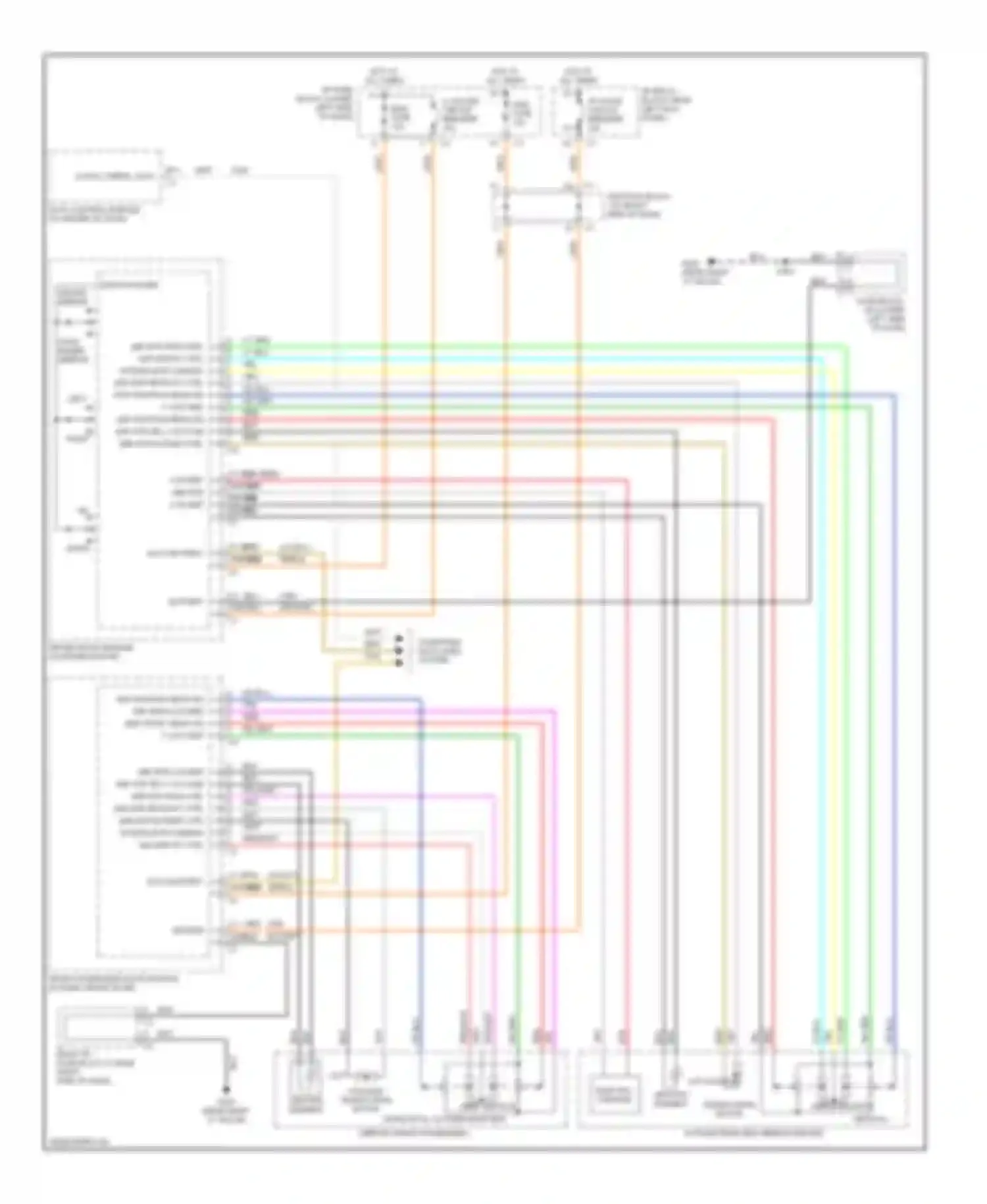 Wiring diagram 8 7 4 3 pnk low ref mir signal mir sens low ref mir htr low ref for Chevrolet Silverado Classic 3500  (2007-2007) (2 of 2)