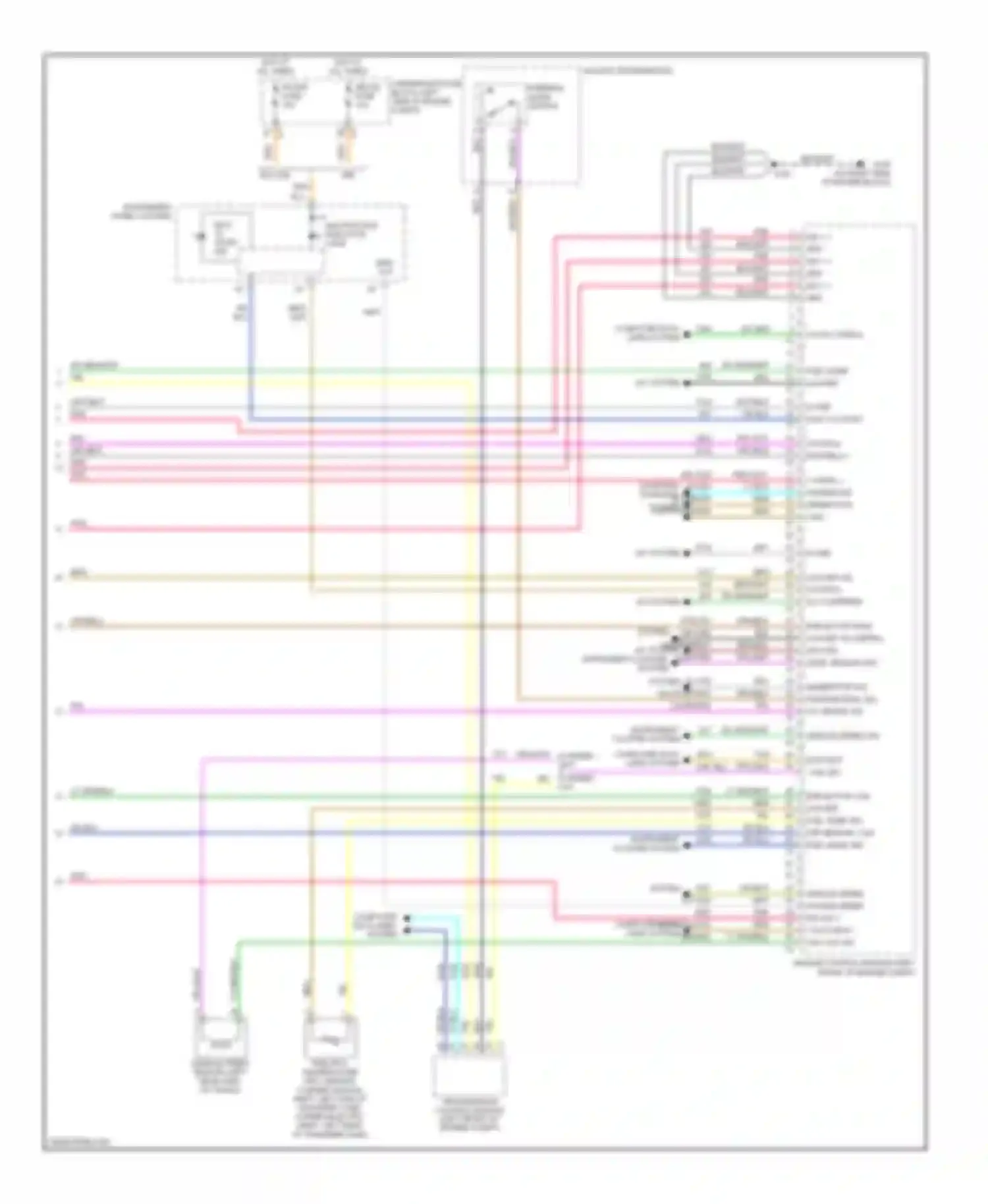 Wiring diagram internal mode switch for Chevrolet Silverado Classic 3500  (2007-2007) (4 of 6)