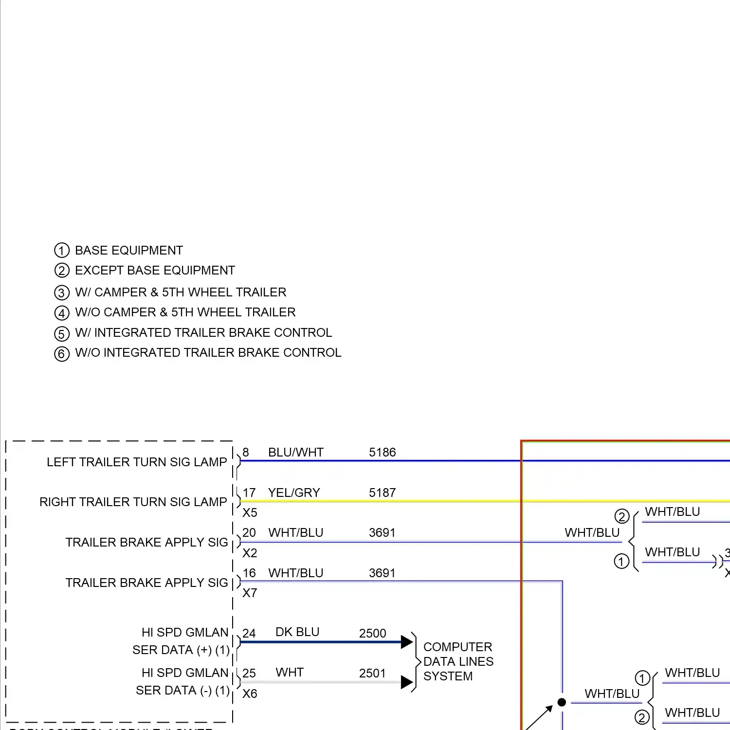 demo - Trailer tow circuit (1 of 2) Trailer tow circuit (1 of 2)