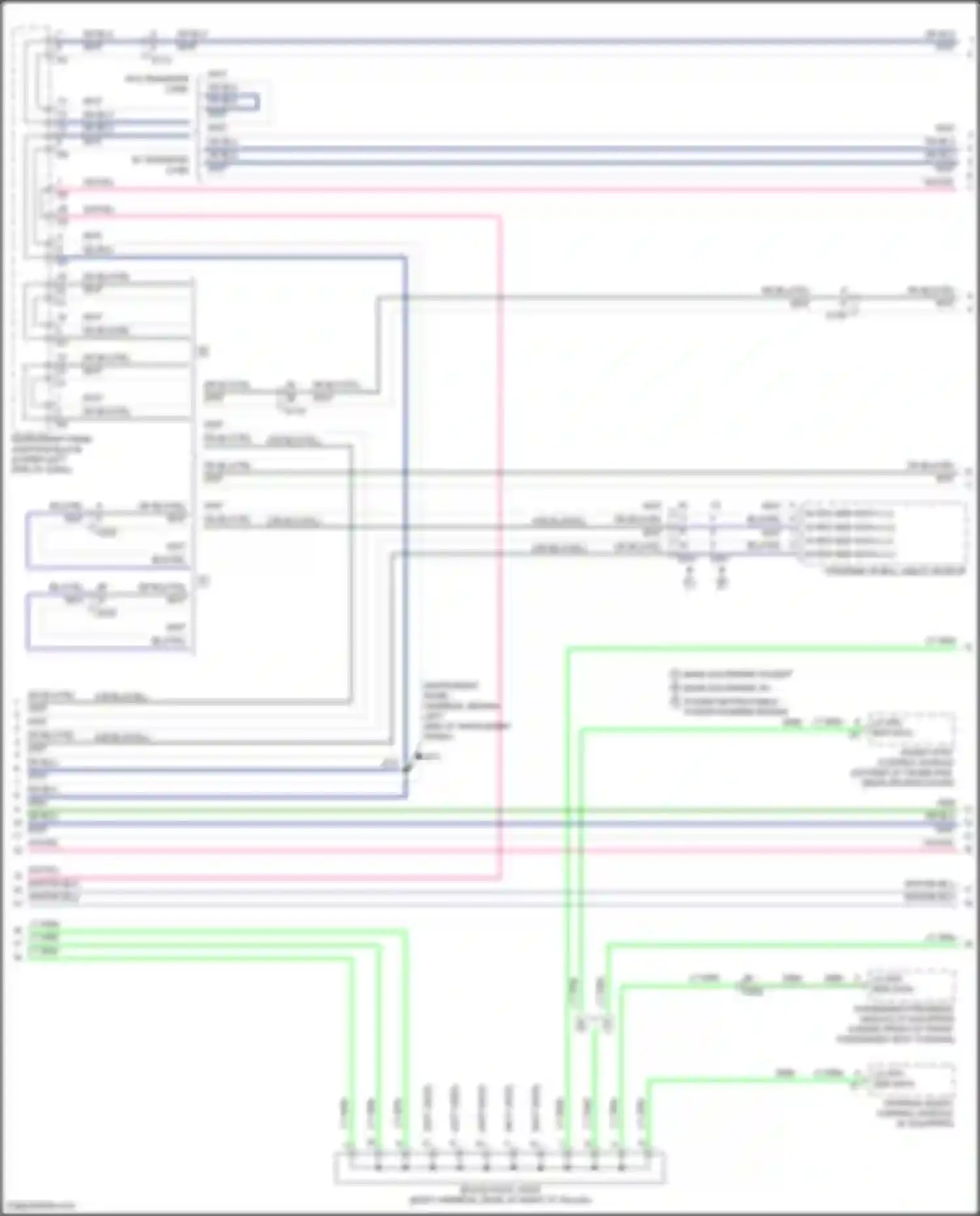Wiring diagram assist step control module for Chevrolet Silverado GMT K2XX facelift (2015-2019) (3 of 7)