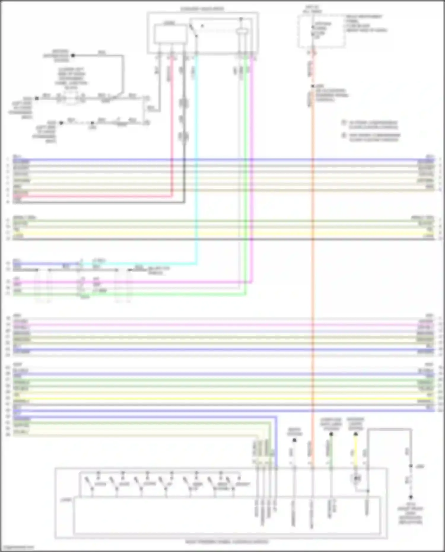 Wiring diagram back sig for Chevrolet Silverado GMT K2XX facelift (2015-2019) (4 of 6)