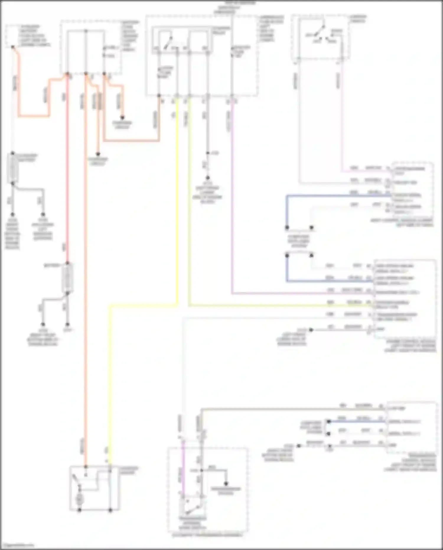 Wiring diagram blk/brn for Chevrolet Silverado GMT K2XX facelift (2015-2019) (51 of 56)