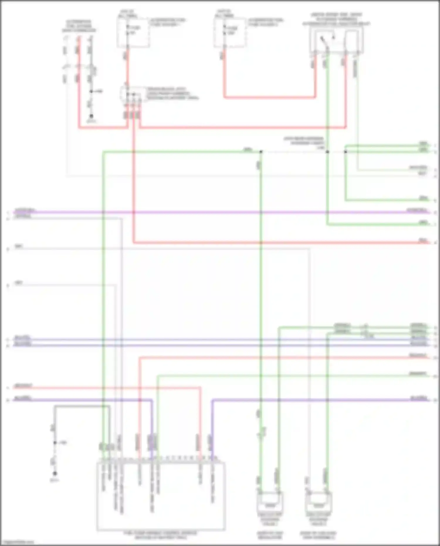 Wiring diagram cng tank temp out for Chevrolet Silverado GMT K2XX facelift (2015-2019) (1 of 1)