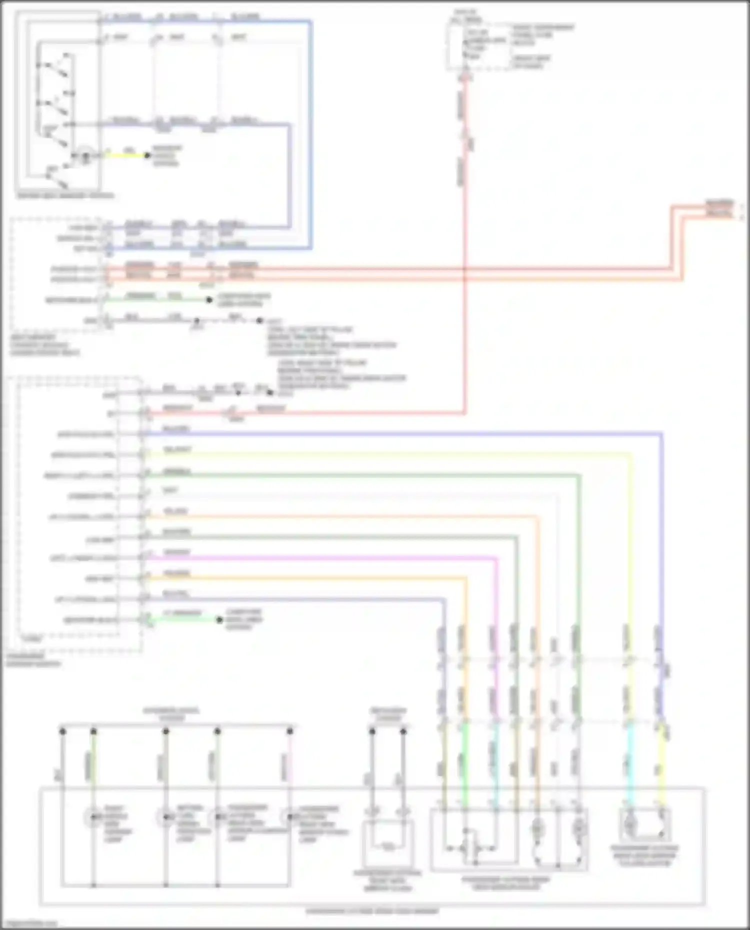 Wiring diagram common ctrl for Chevrolet Silverado GMT K2XX facelift (2015-2019) (1 of 2)
