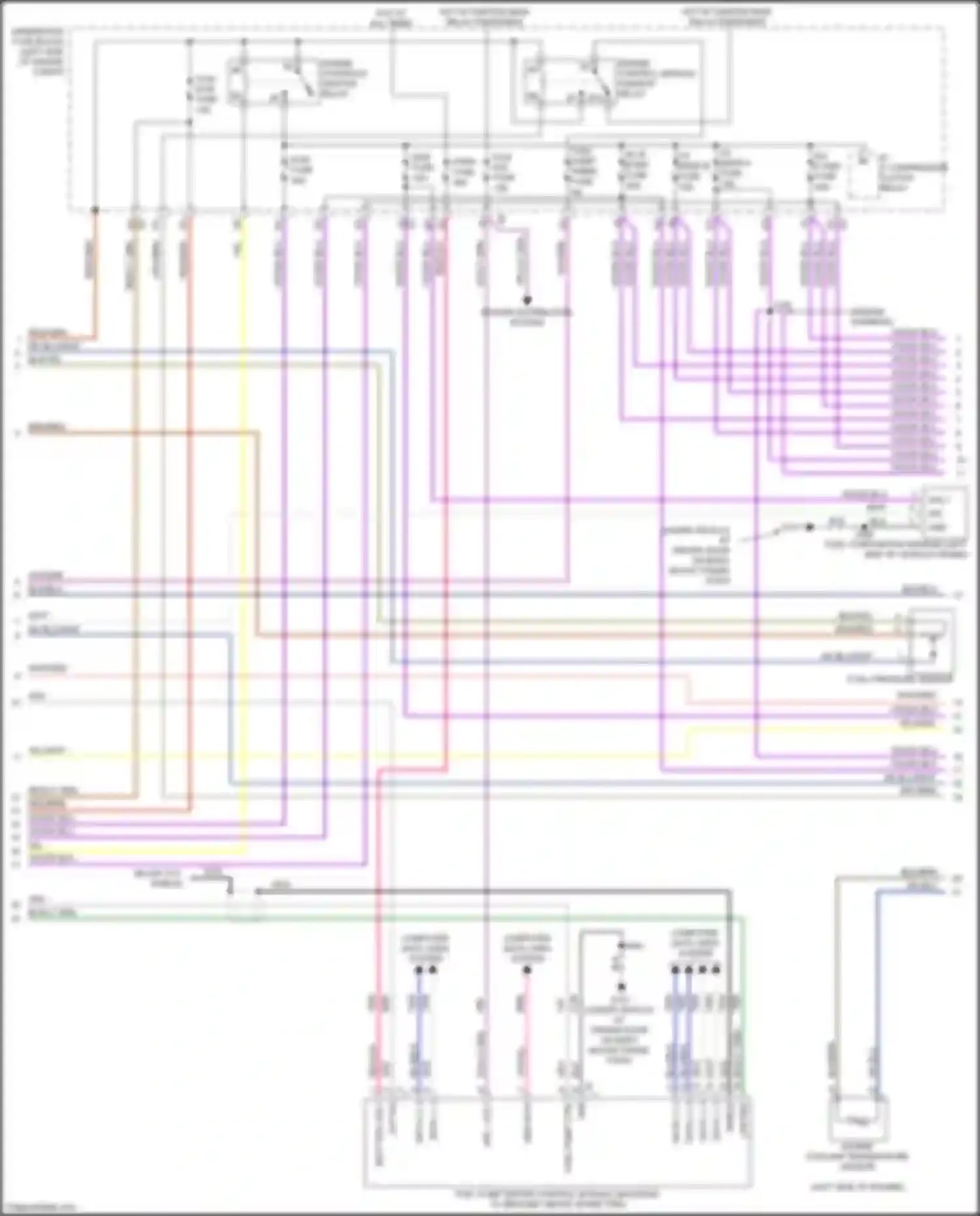 Wiring diagram engine controls ignition relay for Chevrolet Silverado GMT K2XX facelift (2015-2019) (4 of 9)
