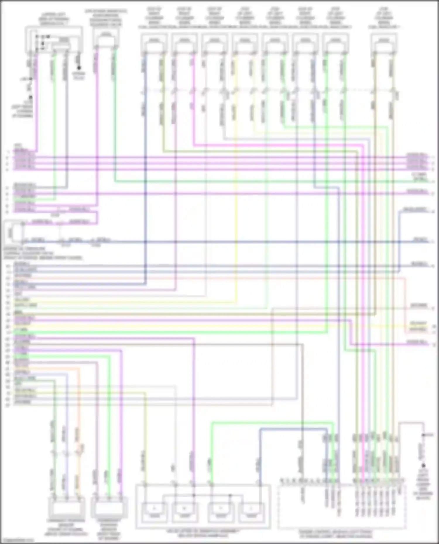 Wiring diagram fuel inj ctrl 3 for Chevrolet Silverado GMT K2XX facelift (2015-2019) (2 of 3)